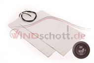 Comfort carbon seat heater 1 seat for cross seam
