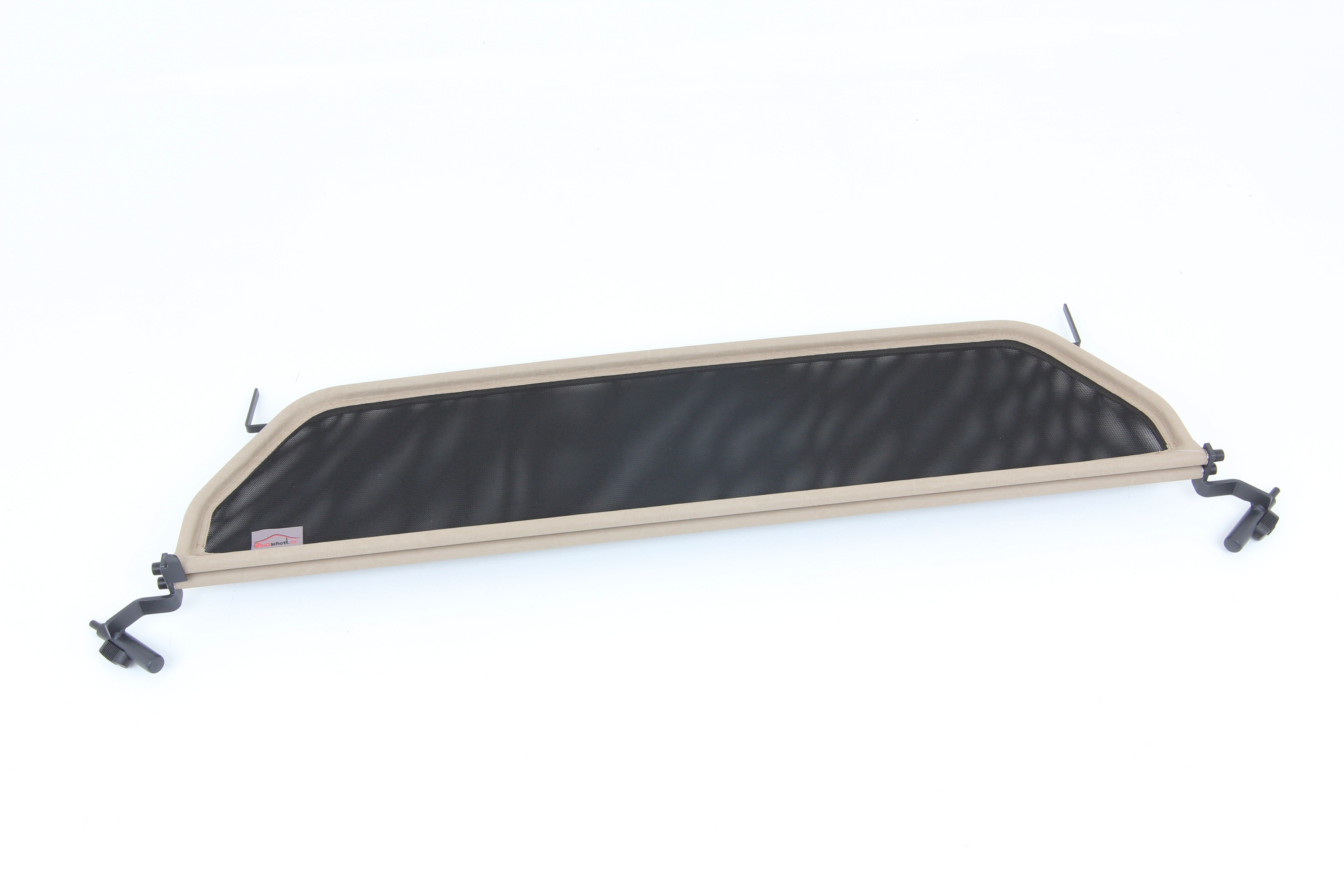 AIRAX Windschott für Jaguar XK8 Typ 100 mit Schnellverschluss in beige