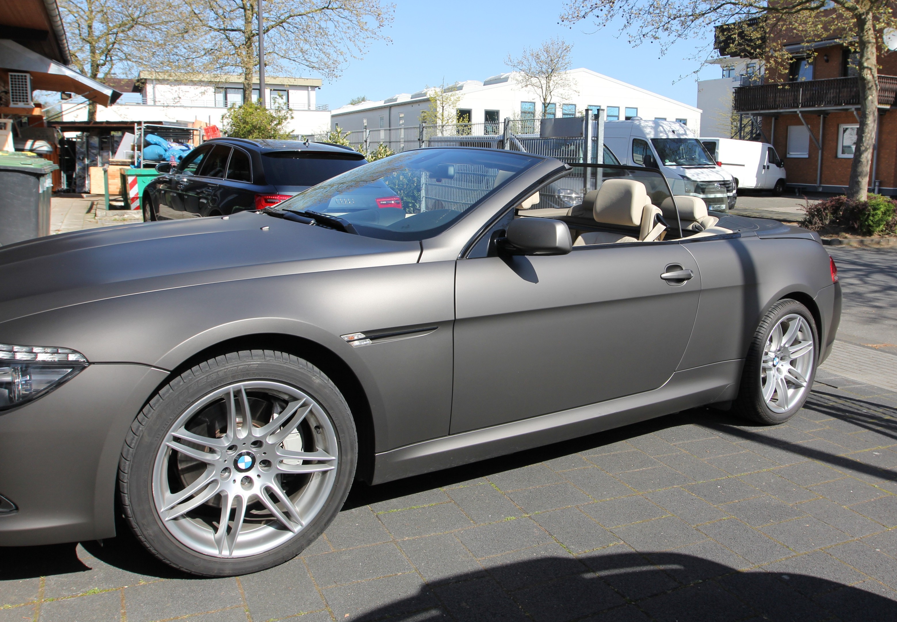 AIRAX Windschott für BMW 6er Typ (E64) mit Tasche