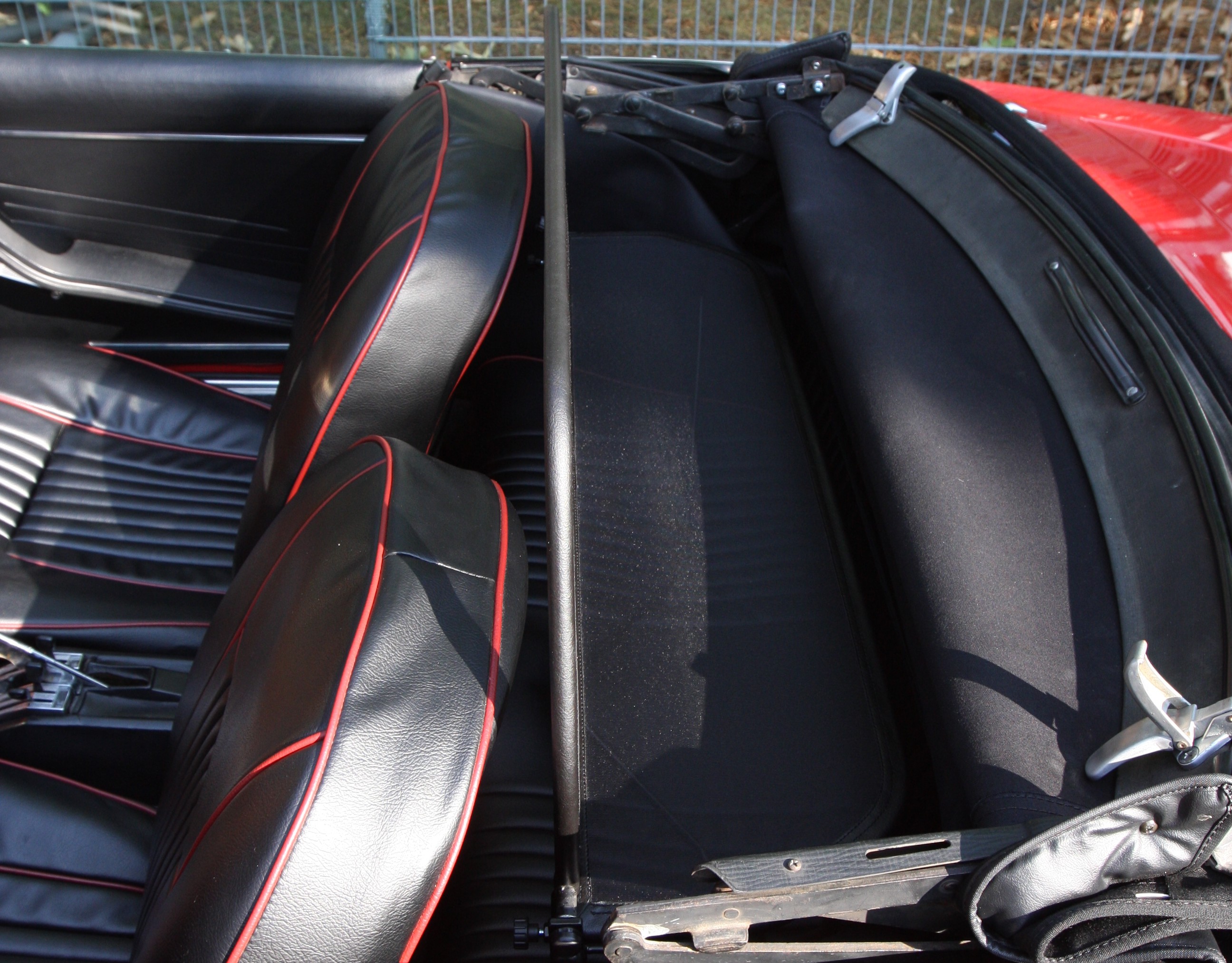 AIRAX Windschott für Fiat 124 Doppelrahmen mit Schnellverschluss