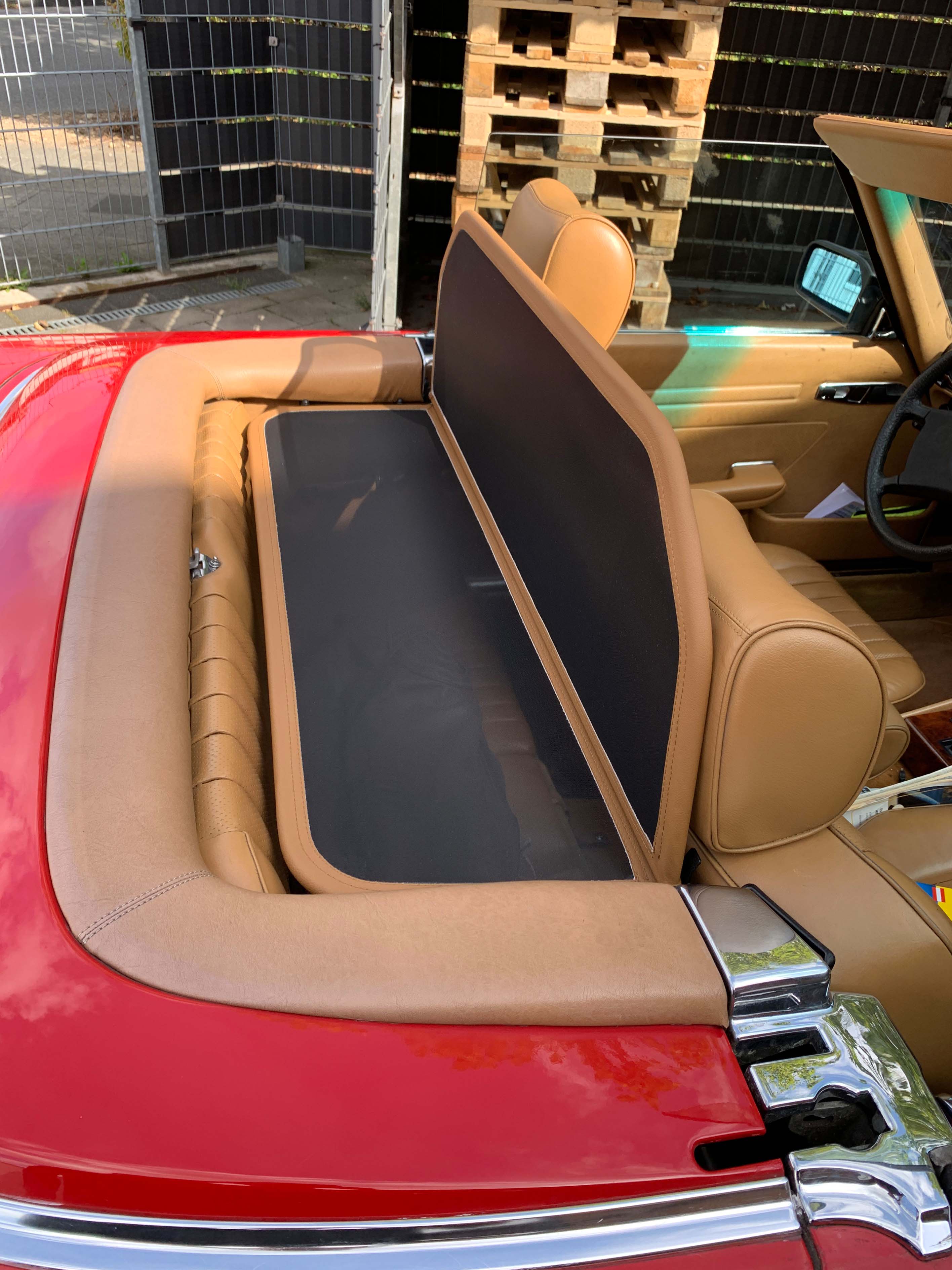 Airax Windschott für Mercedes SL R 107 in dattel