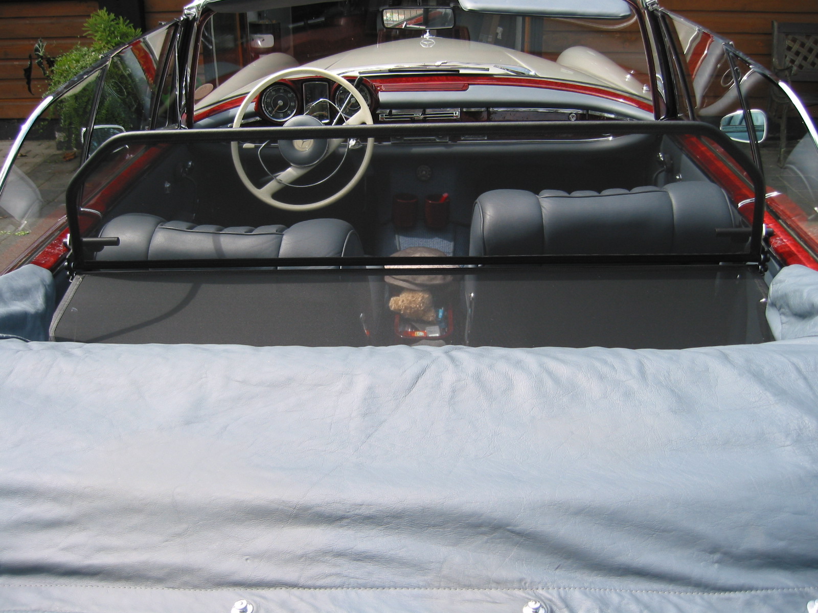 AIRAX Windschott für Mercedes SL W 111 mit Tasche