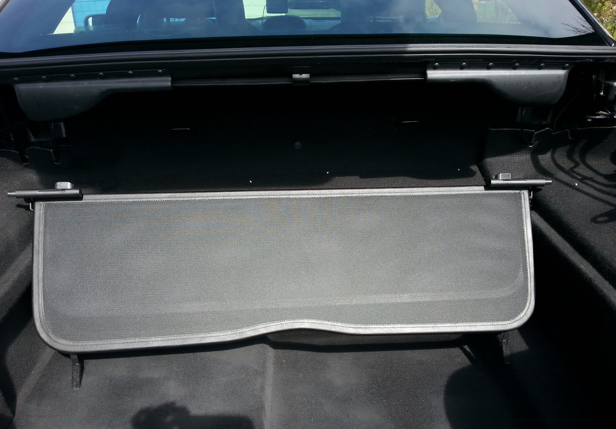 Deflector de viento AIRAX para Renault Megane II diseño de espejo con bolsillo