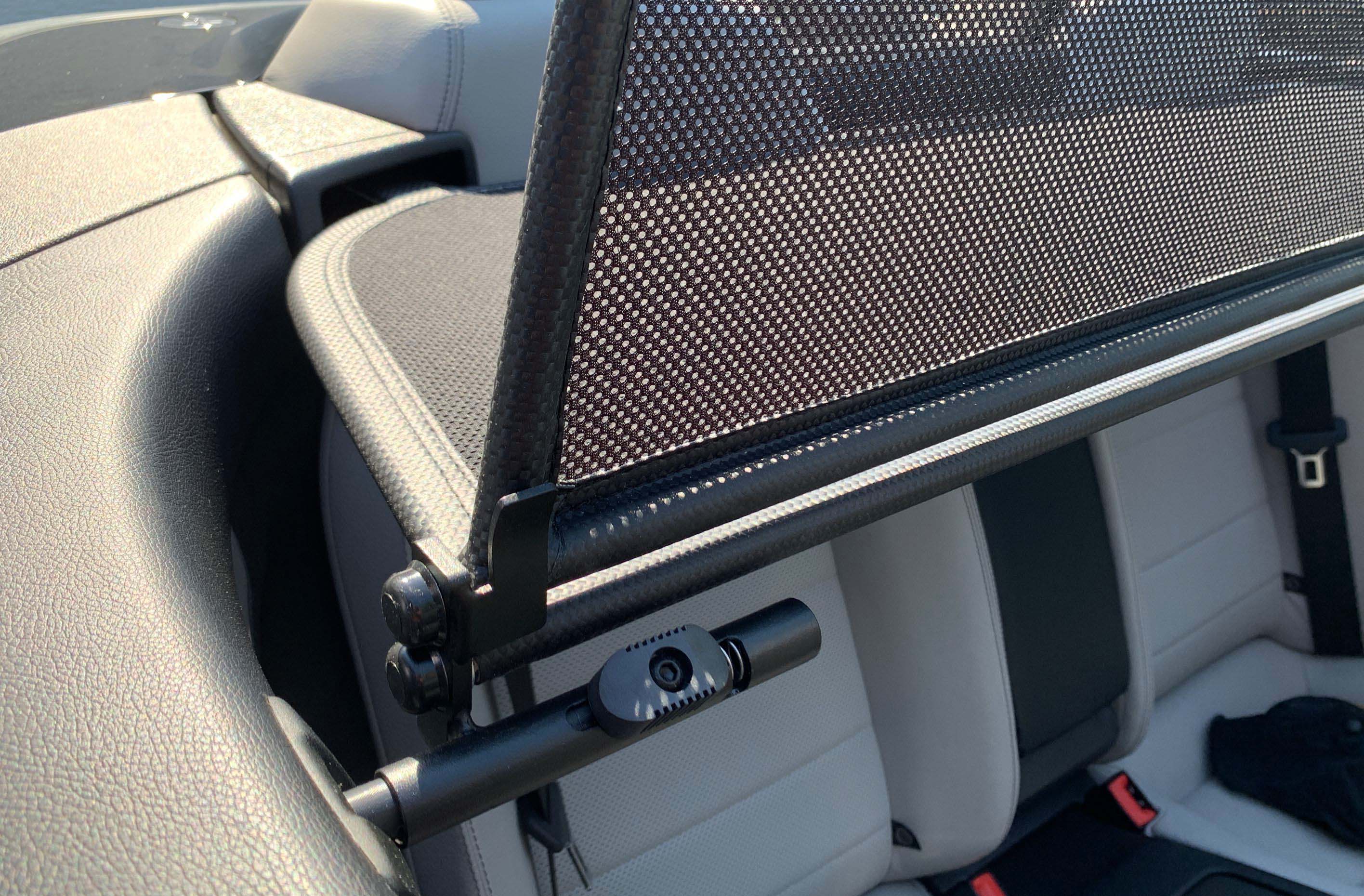 Windschott für Mercedes E-Klasse A 207 in Carbon Optik