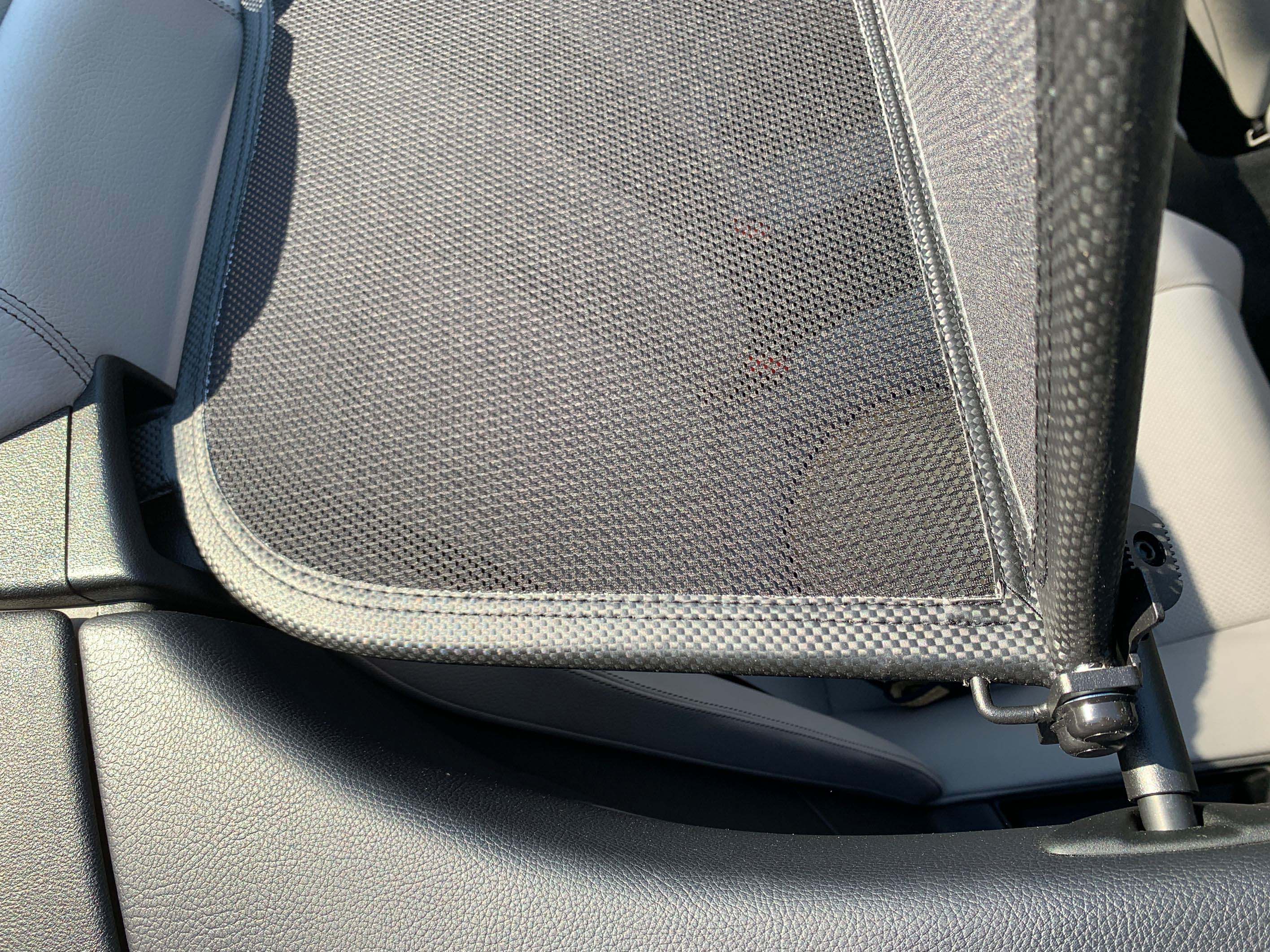 Windschott für Mercedes E-Klasse A 207 in Carbon Optik