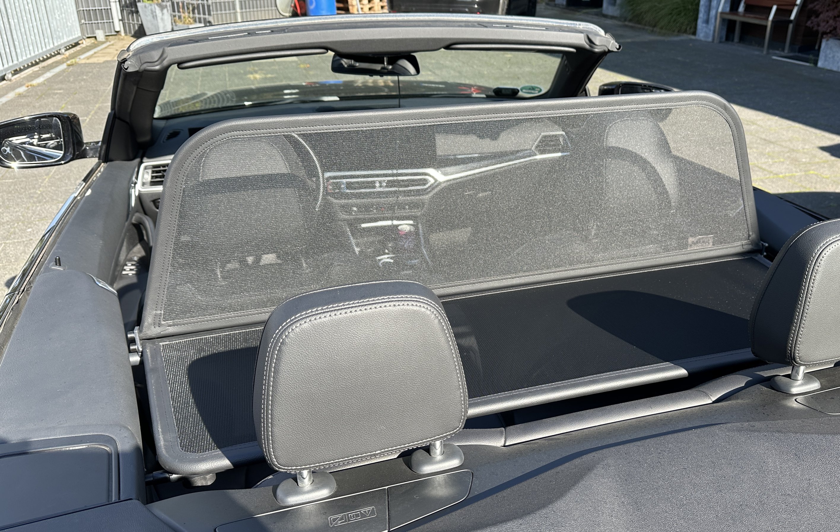 Windschott für BMW 4er Typ G23 mit Schnellverschluss 