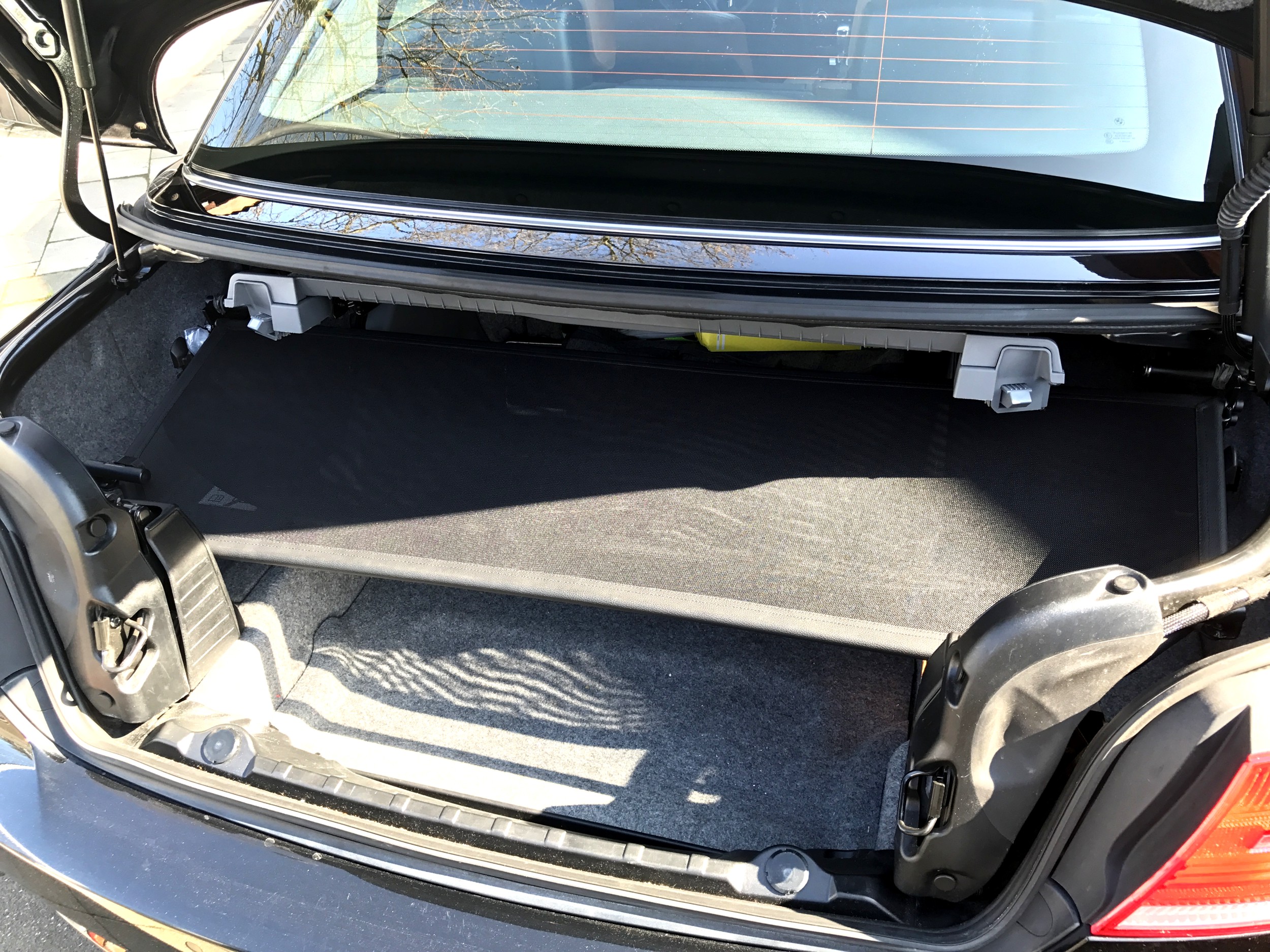 AIRAX Windschott für BMW E93 Federsystem schwarz