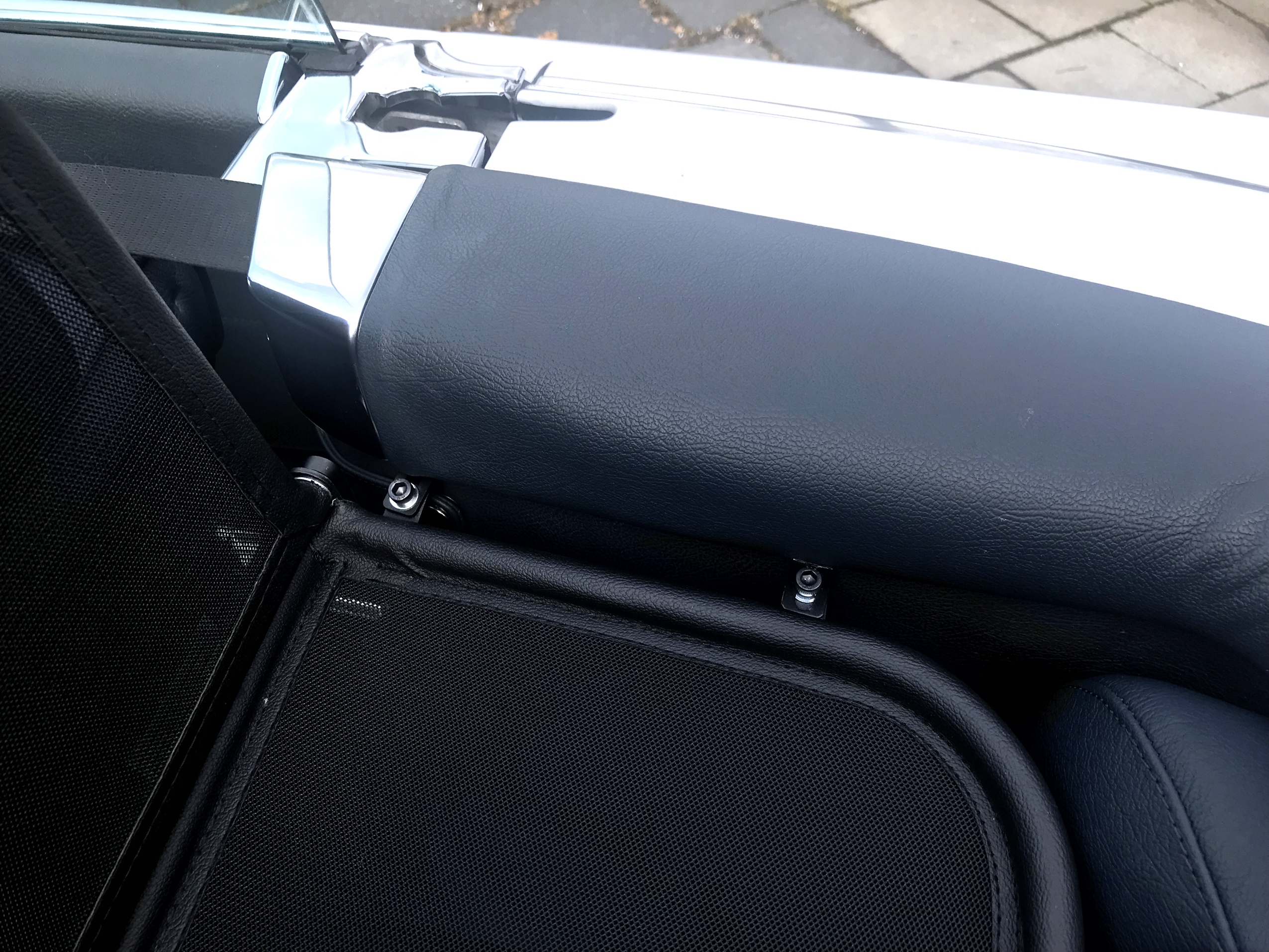 airax Wind Schott para Mercedes SL R 107/ Negro