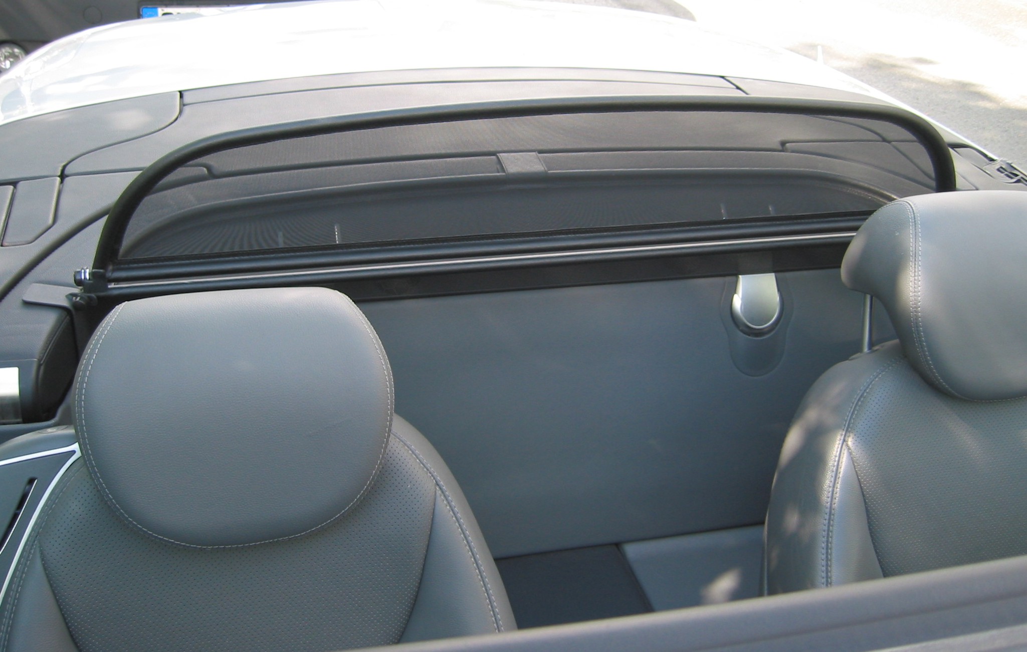 Mercedes sl 350 wind deflector #6