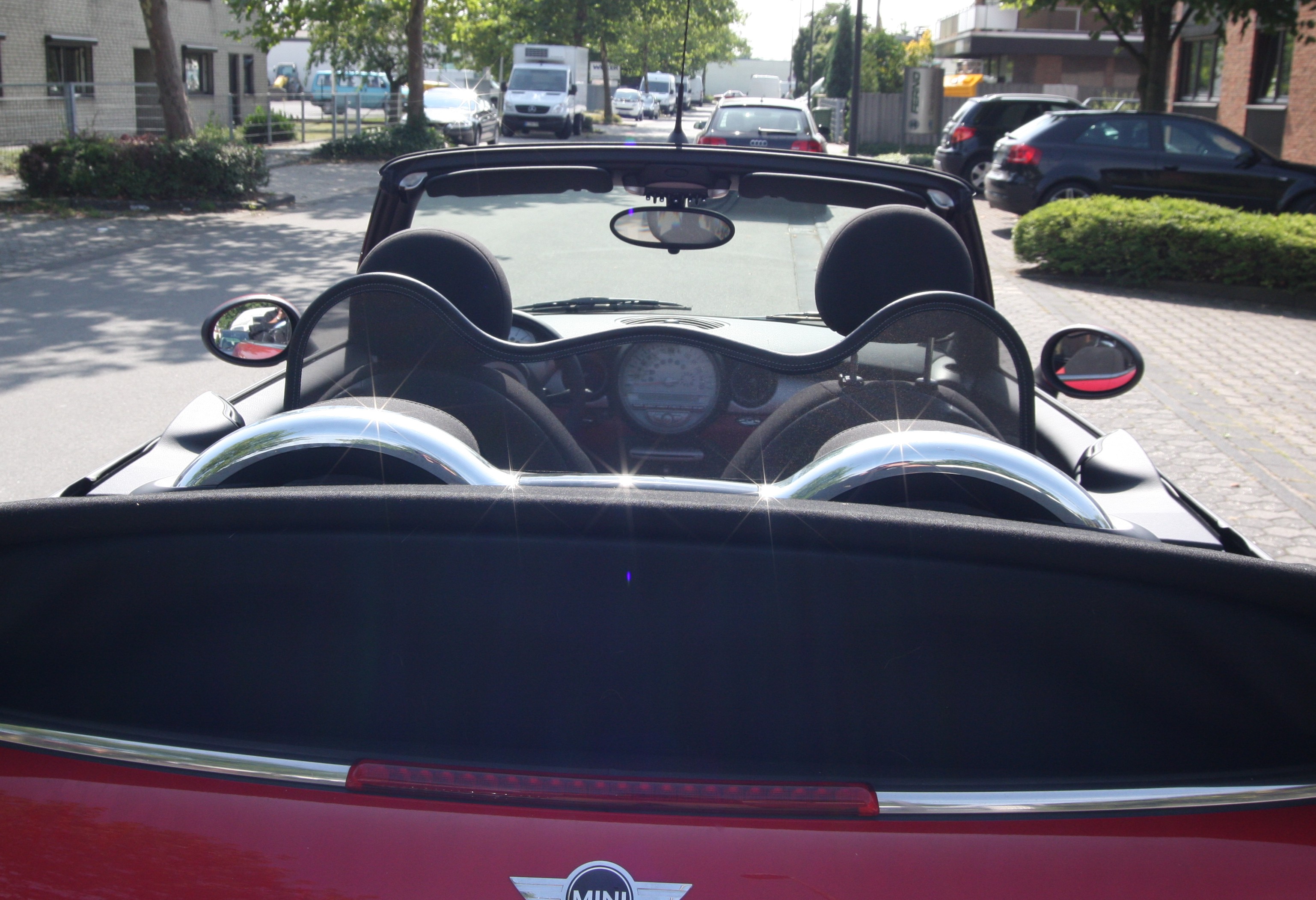 Bmw mini cooper wind deflector #5