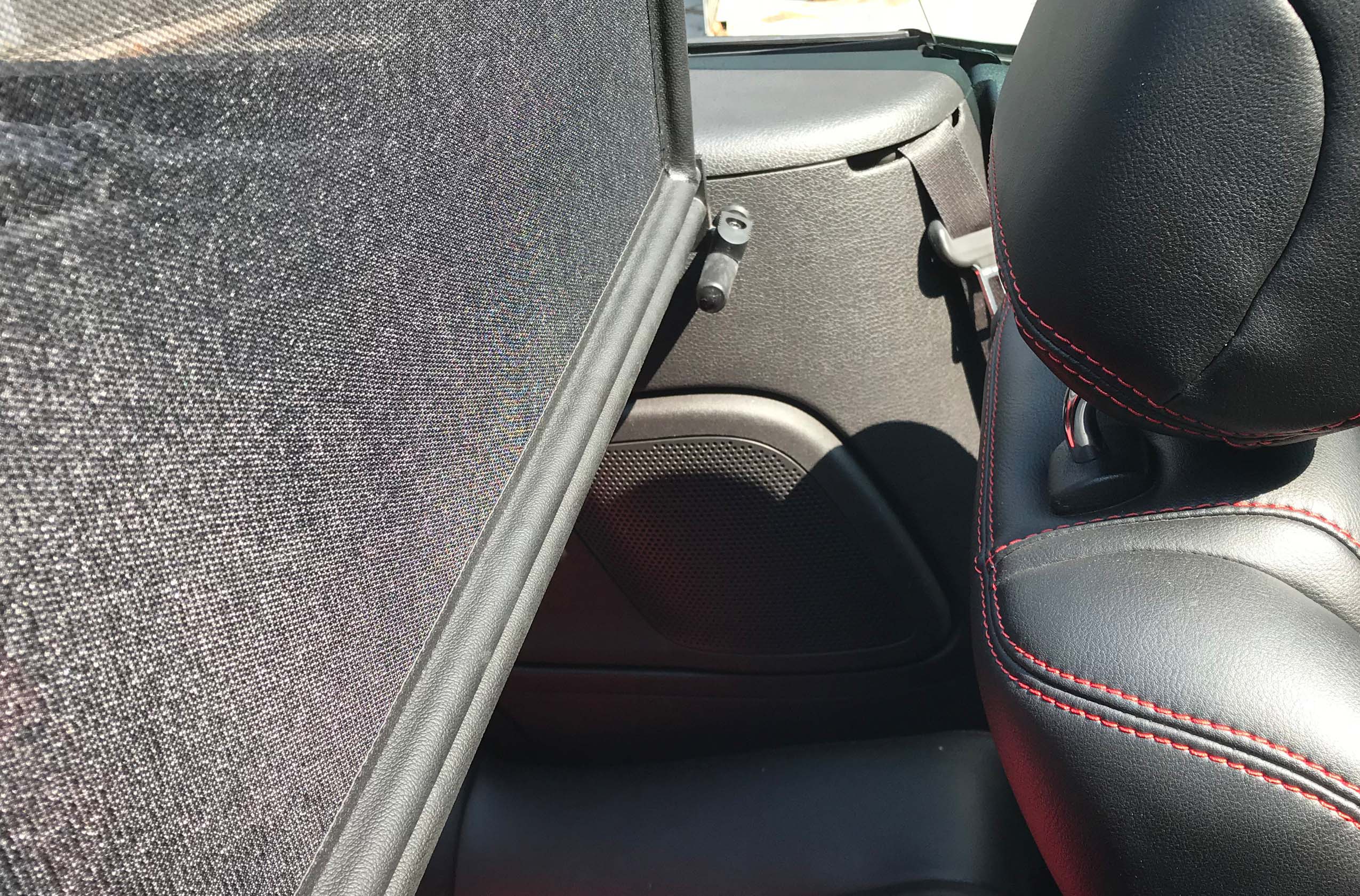 AIRAX Windschott für Ford Mustang V Spiegeldesign mit Tasche