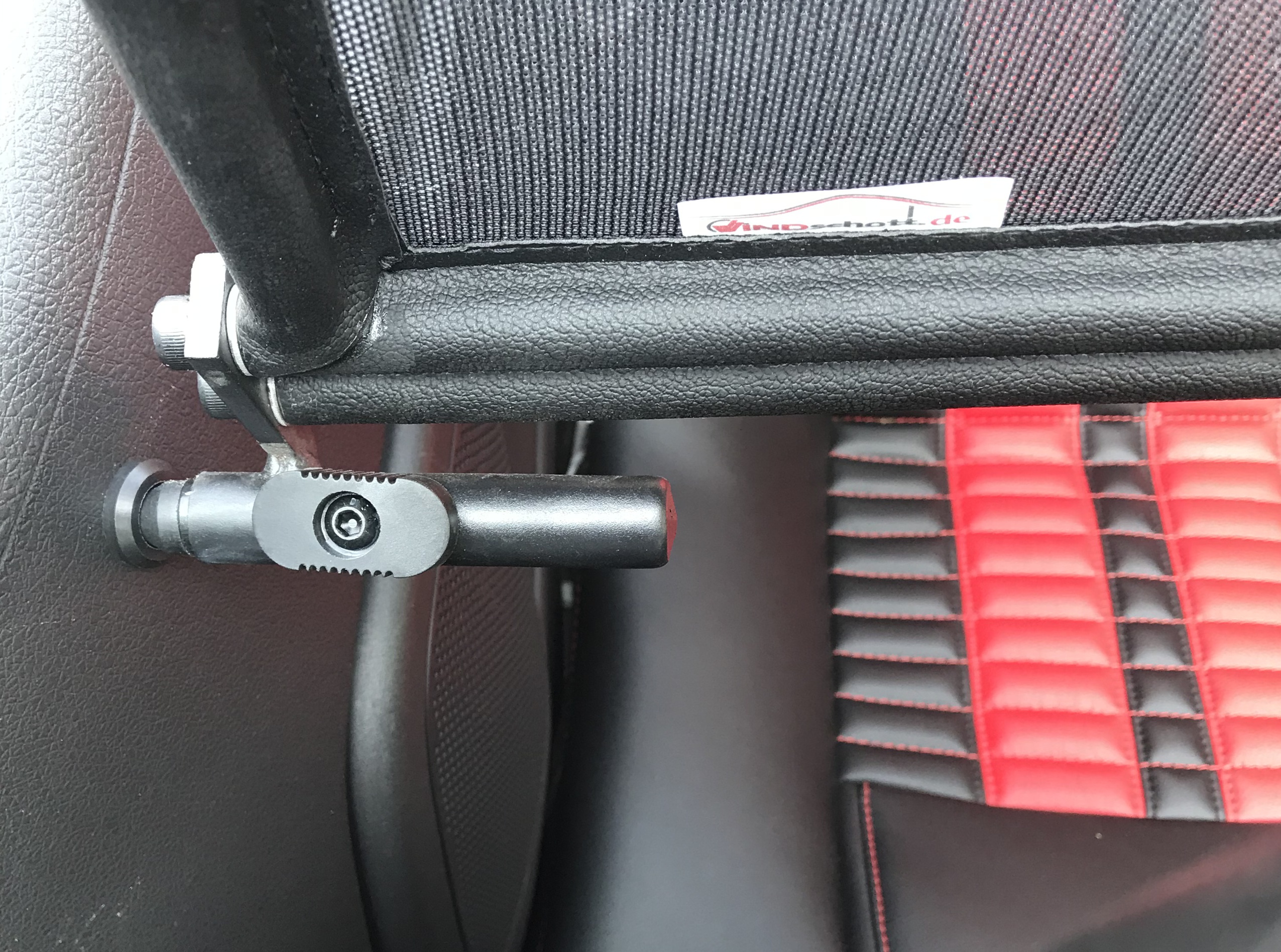 AIRAX Windschott für Ford Mustang V Spiegeldesign mit Tasche