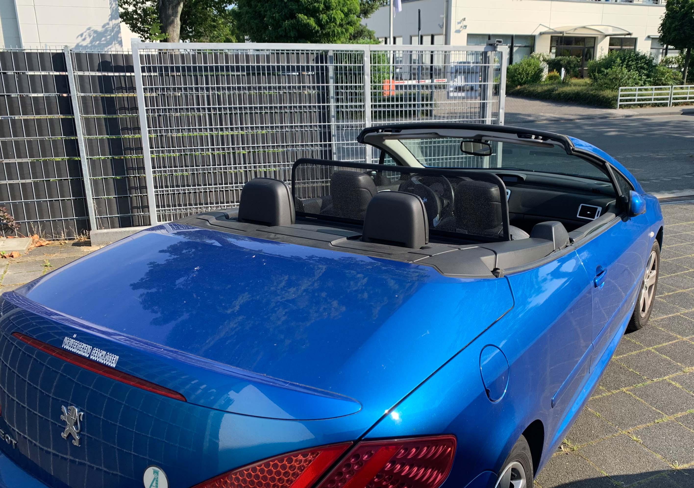 AIRAX Windschott für Peugeot 307 CC mit Schnellverschluss 