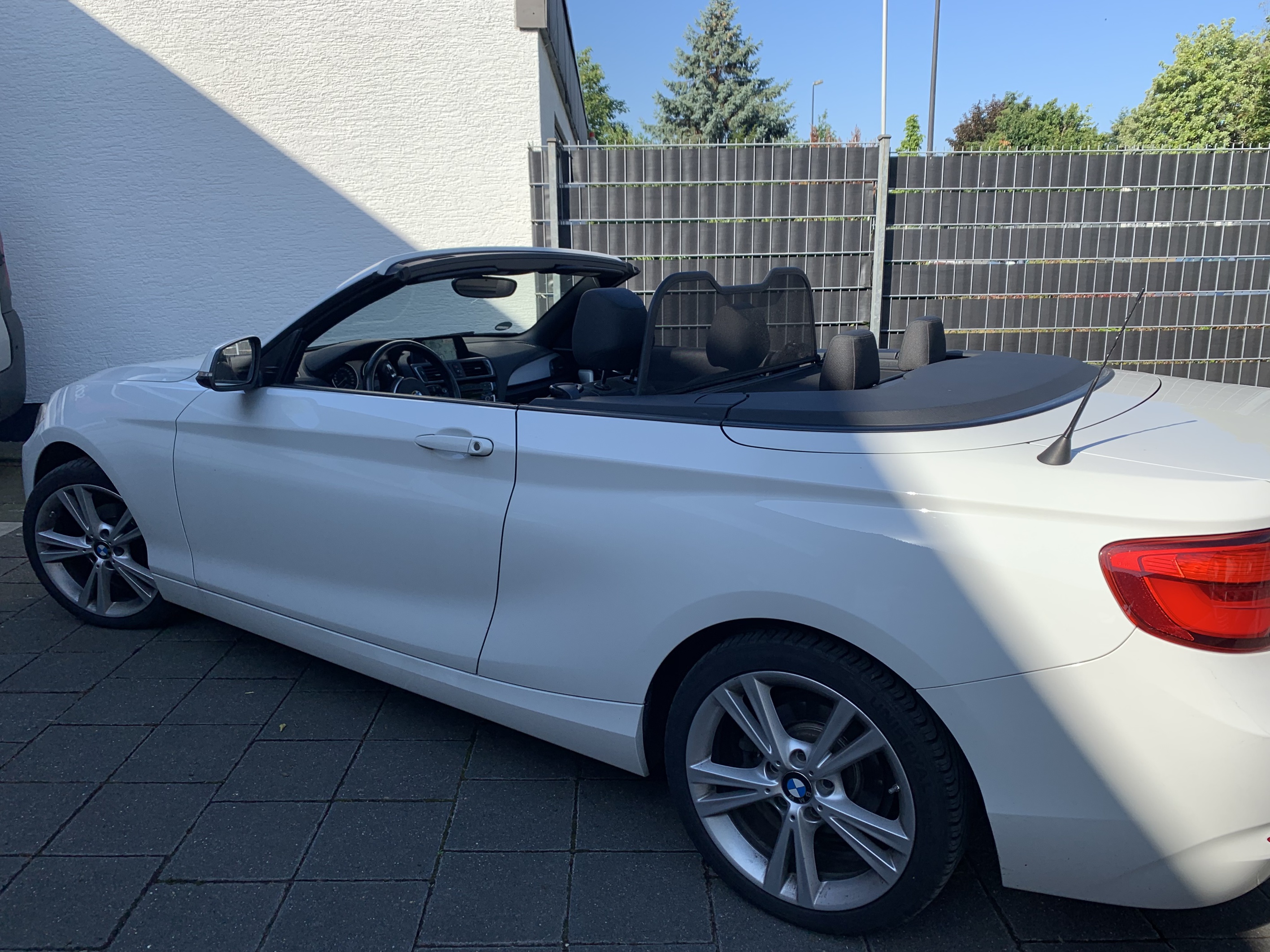 AIRAX Windschott für BMW 2er mit Schnellverschluss  