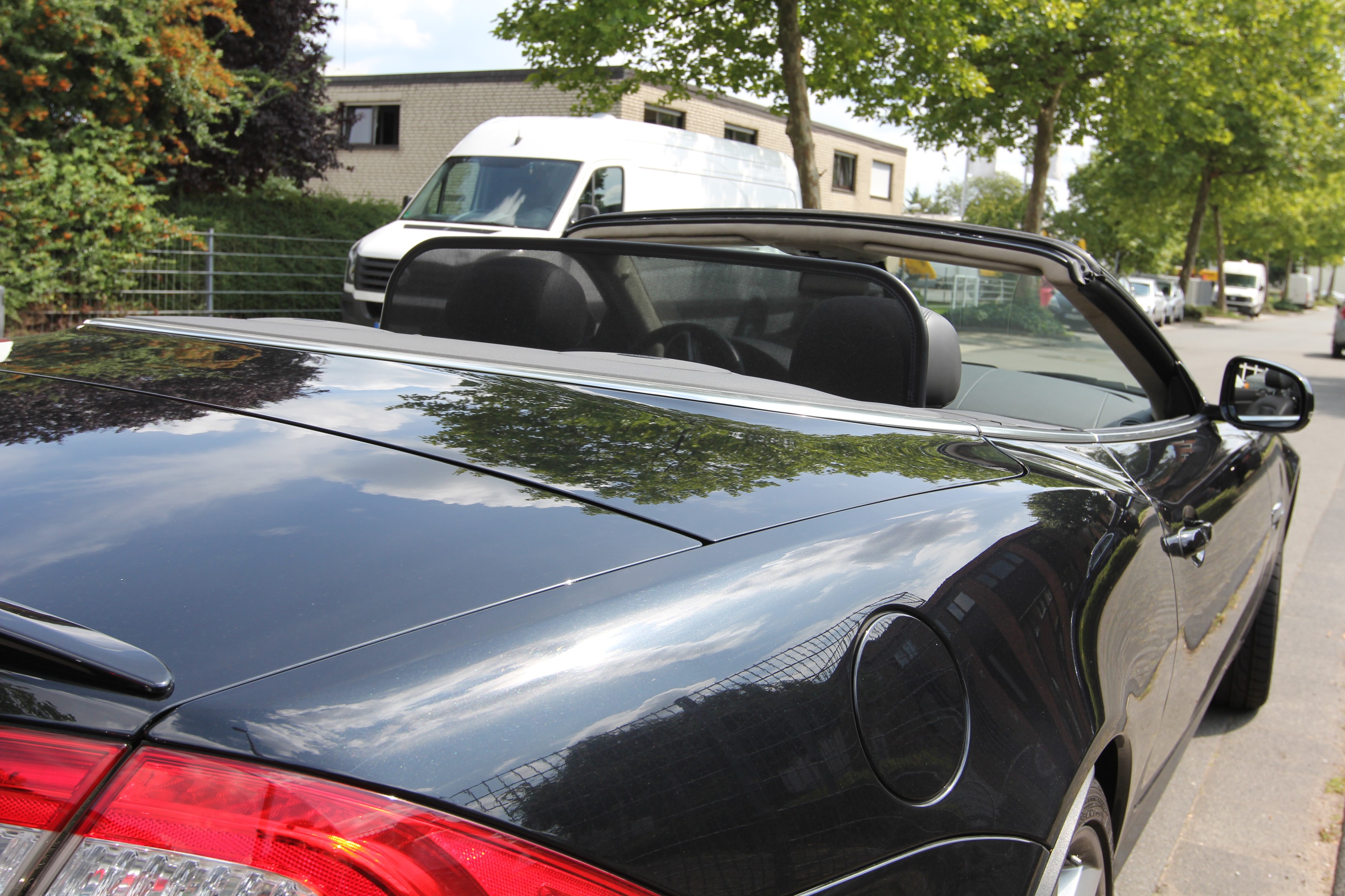 PureWind Wind Deflector For Jaguar XK / XKR Type 150 2006-2016 – Black
