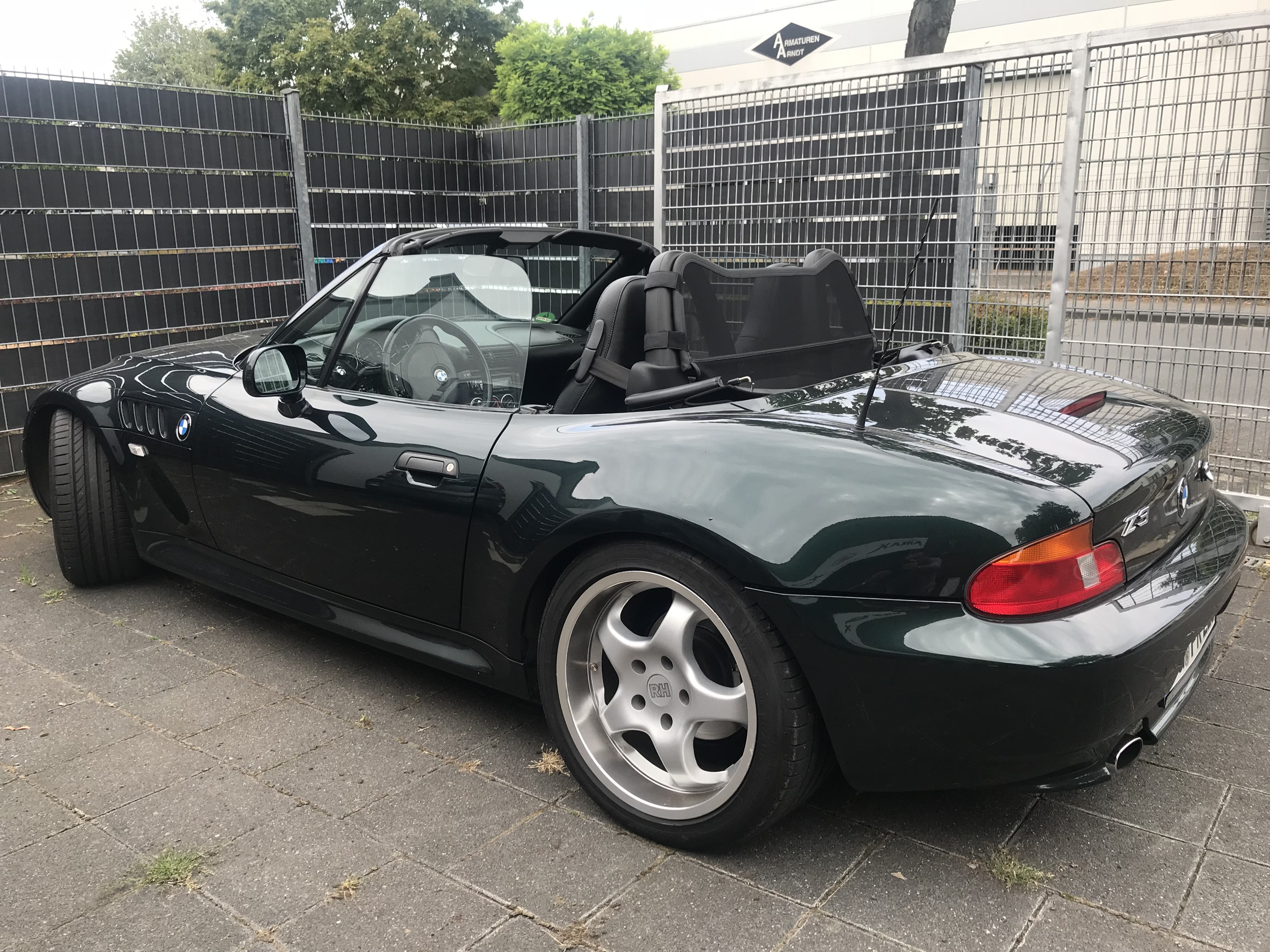 AIRAX Windschott für BMW Z3 wenn original Bügel vorhanden ist