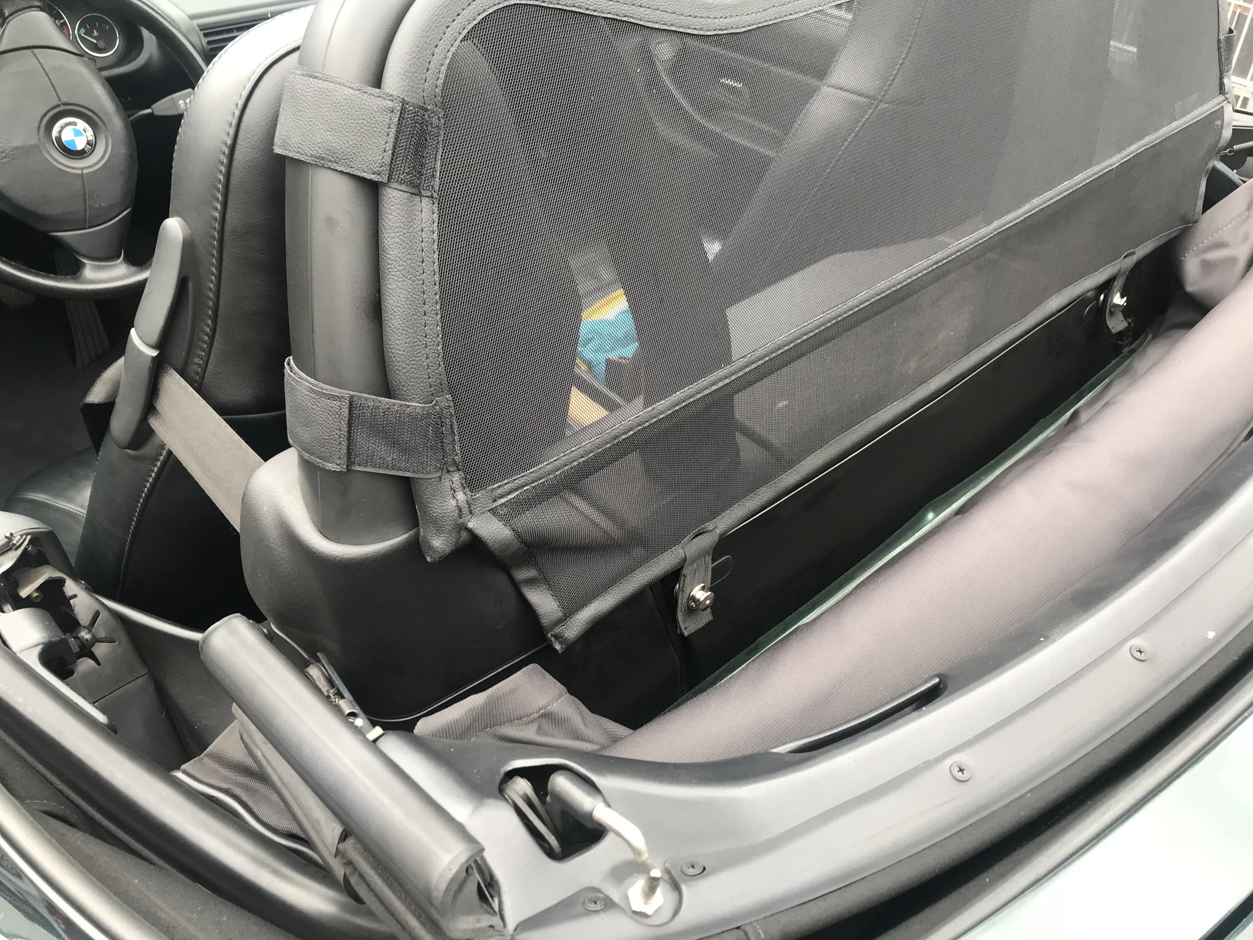 AIRAX Windschott für BMW Z3 wenn original Bügel vorhanden ist