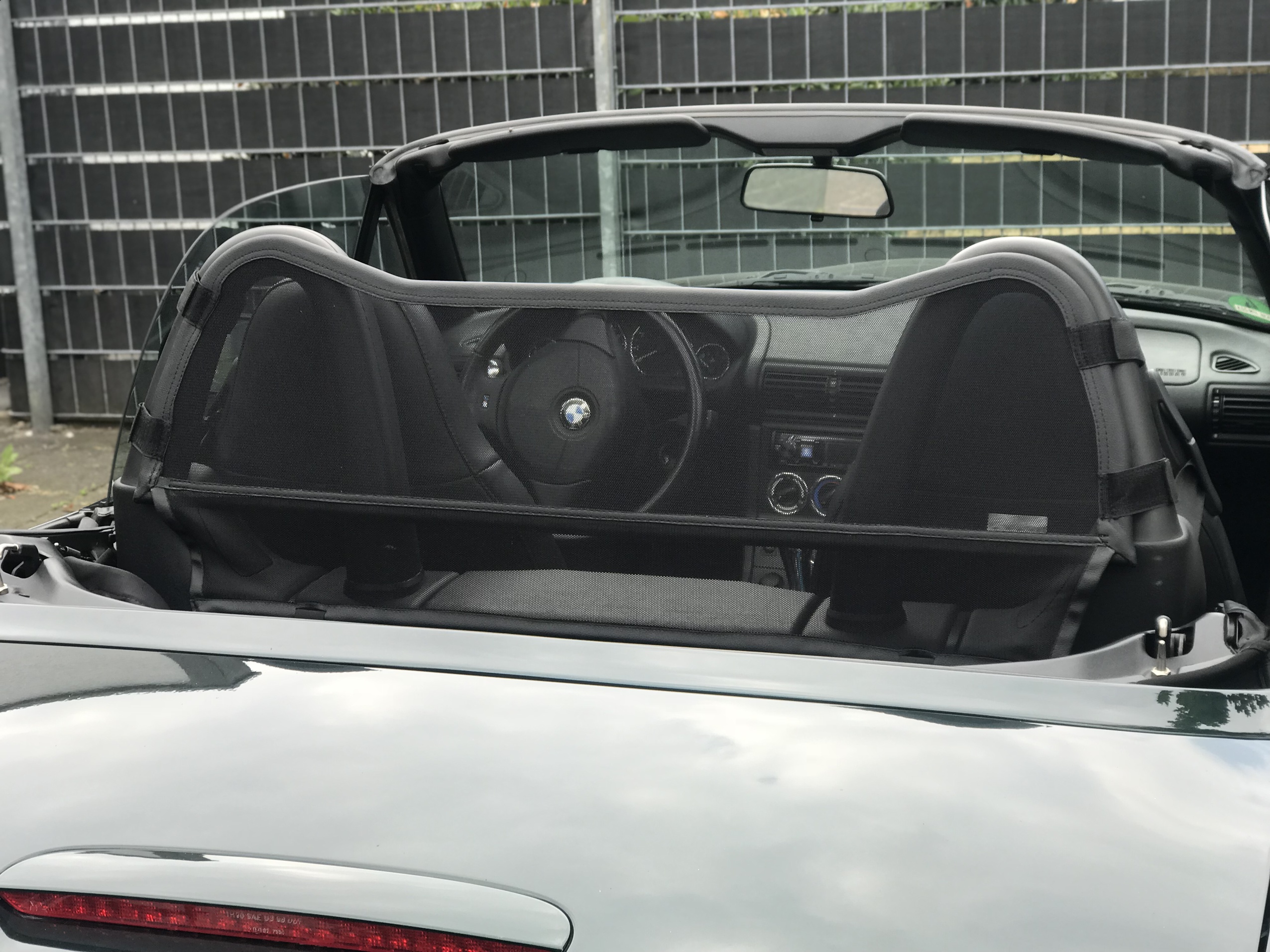 AIRAX Windschott für BMW Z3 wenn original Bügel vorhanden ist