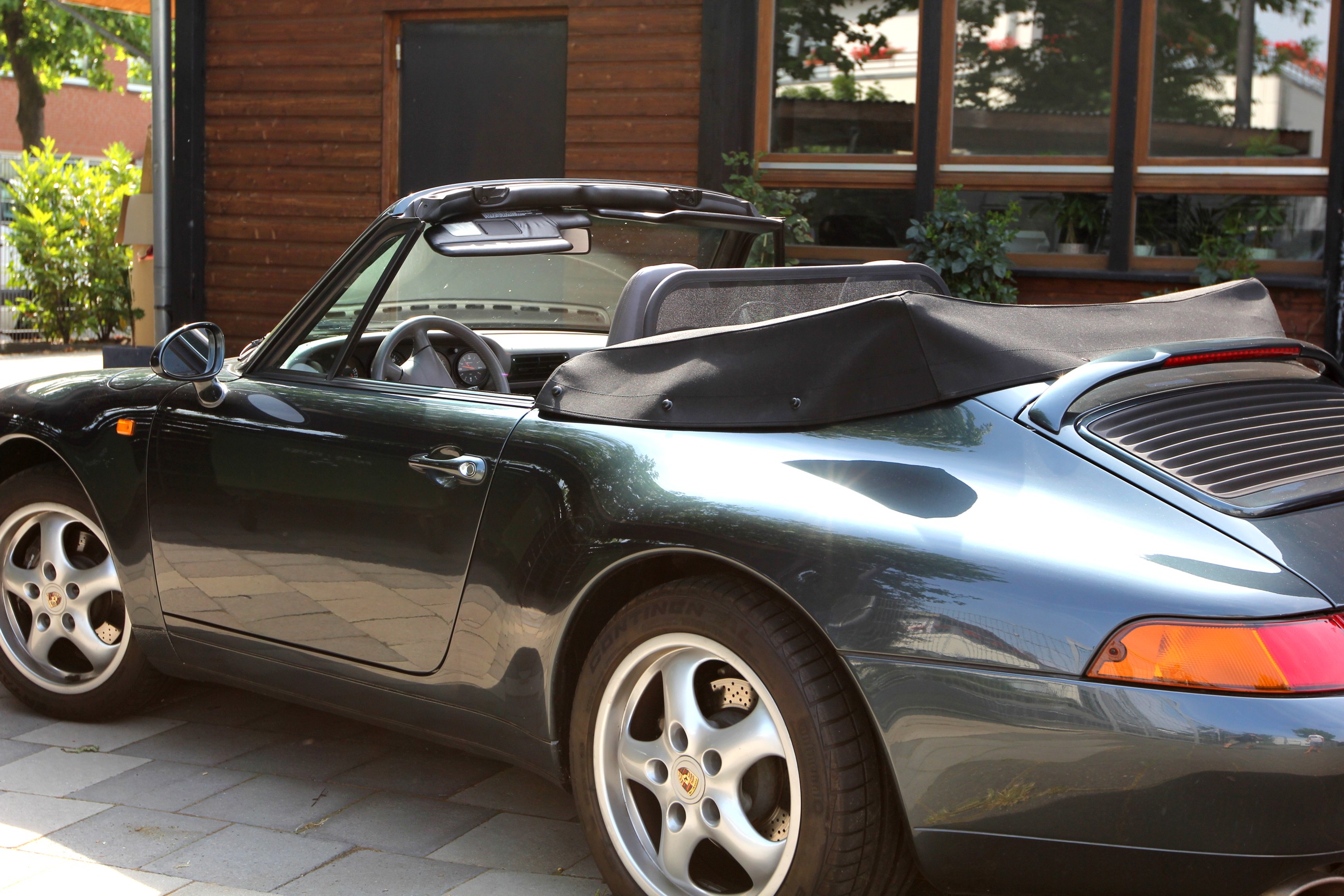 AIRAX Windschott für Porsche 911 Typ 993 US-Modell mit Schnellverschluss