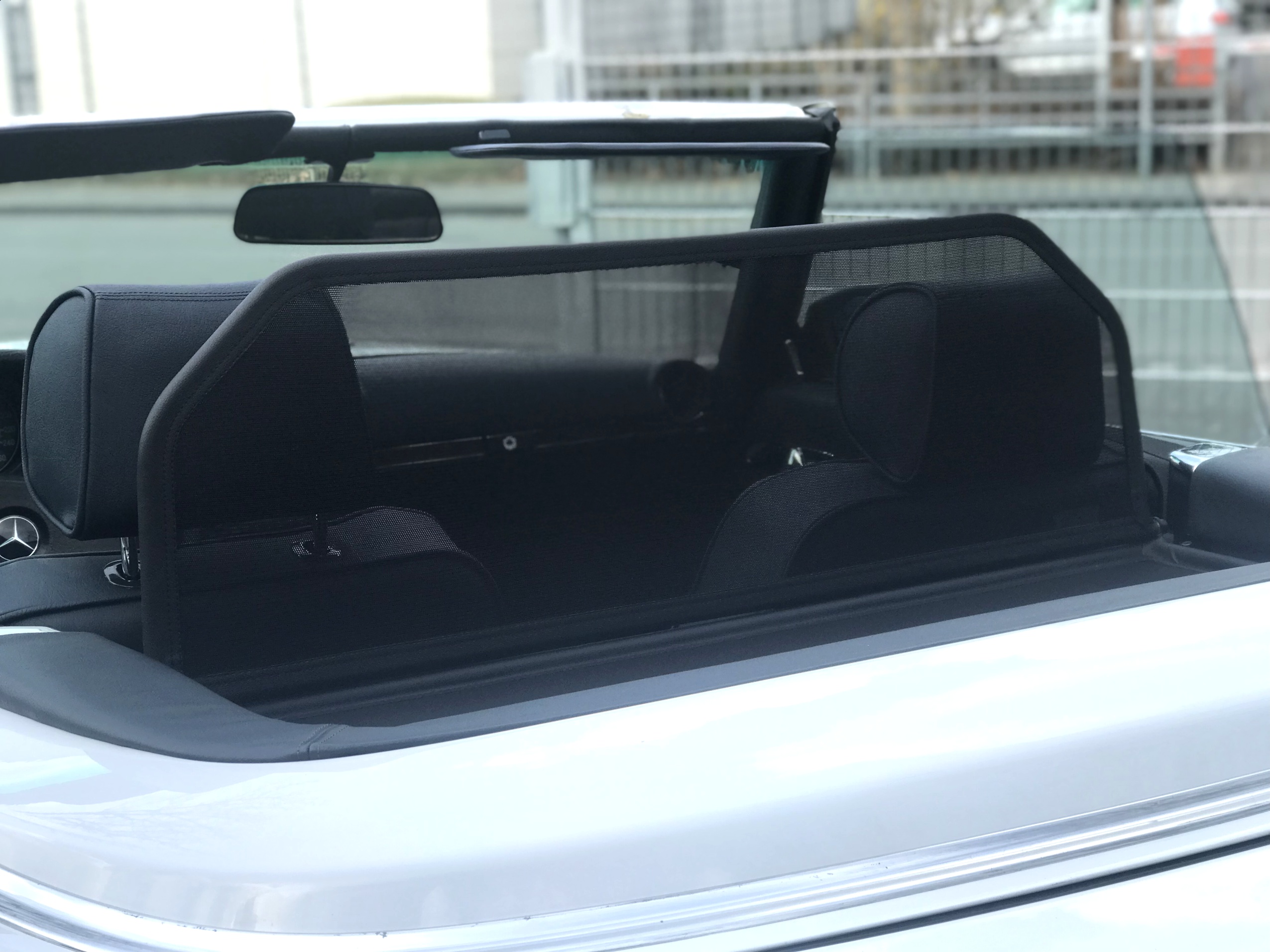 Airax Windschott für Mercedes SL R 107 in blau