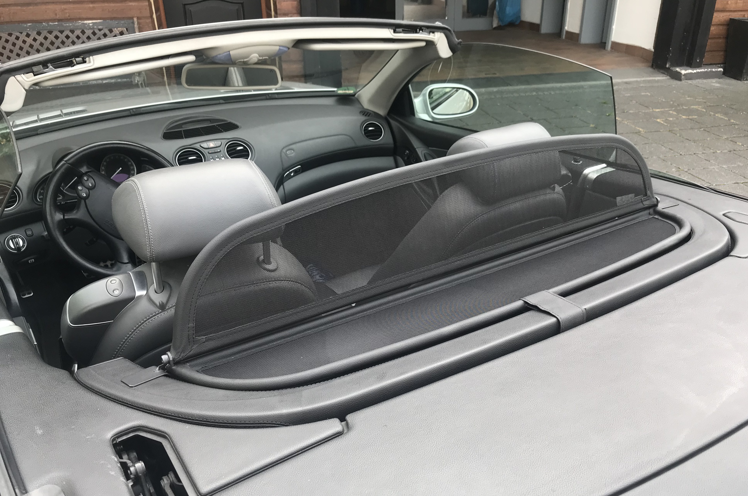 AIRAX Windschott für Mercedes SL R230, 280, 300, 350, 500, 550, AMG