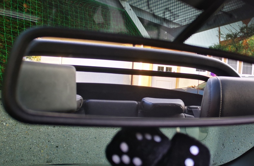 AIRAX Windschott für Ford Mustang V Lightbar Design mit Schnellverschluss