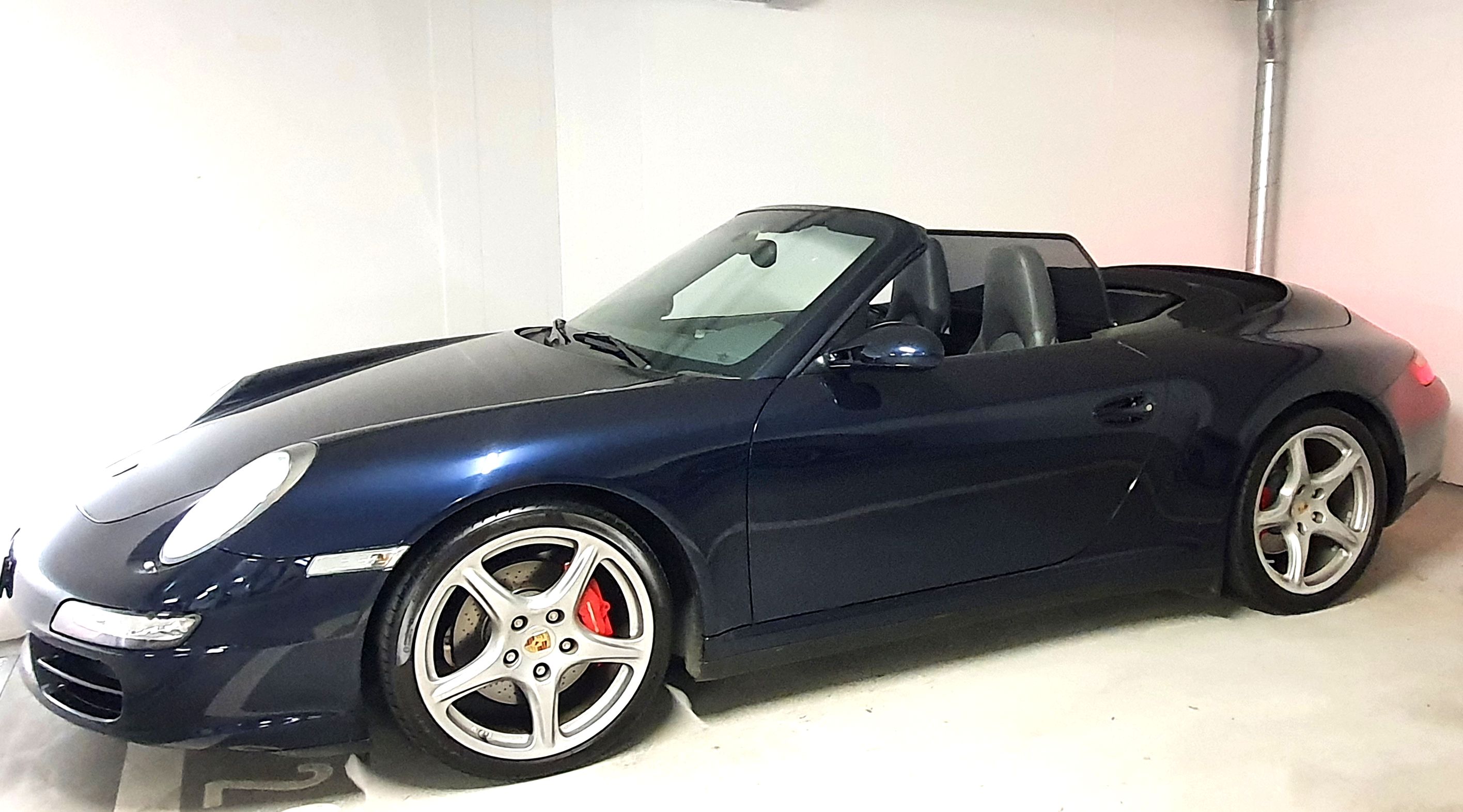 AIRAX Windschott für Porsche Carrera 911 Typ 996 & 997 mit Schnellverschluss 