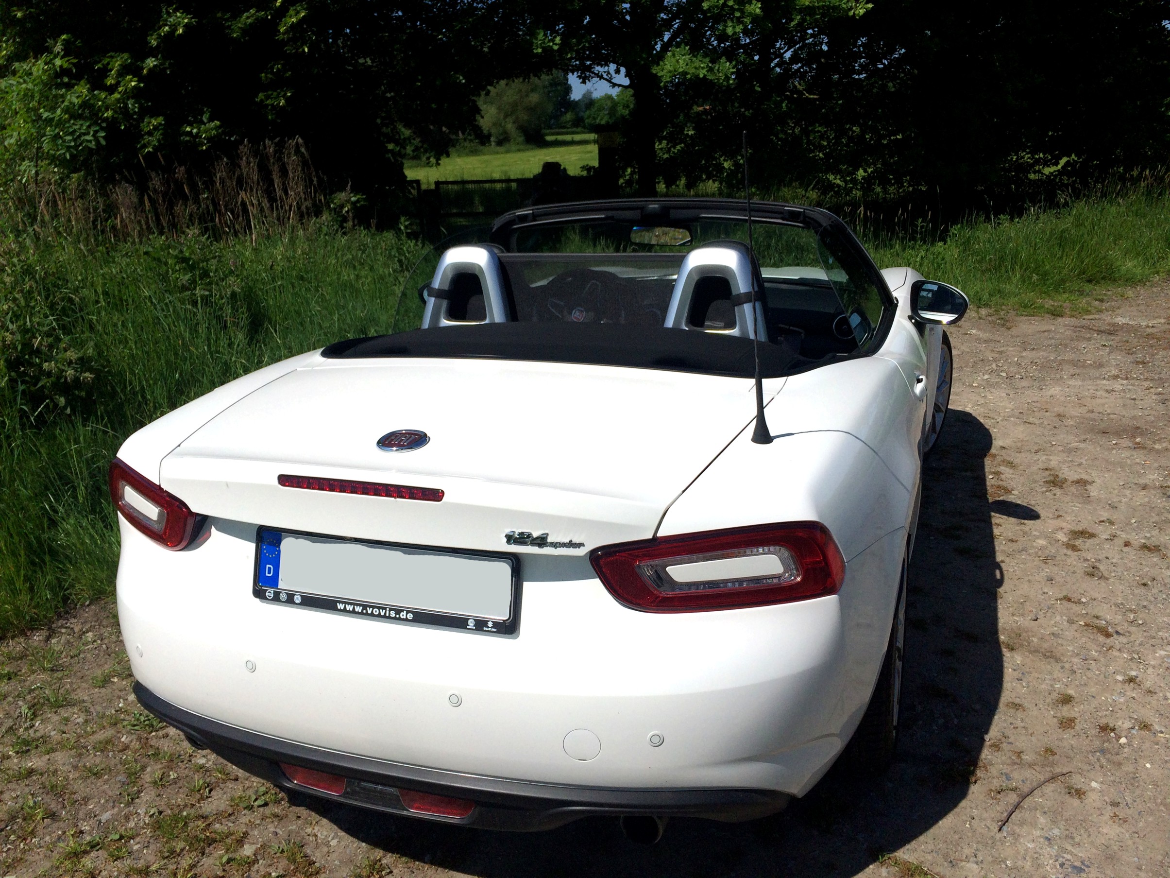 Airax wind deflector suitable for Fiat 124 Spider Roadster  