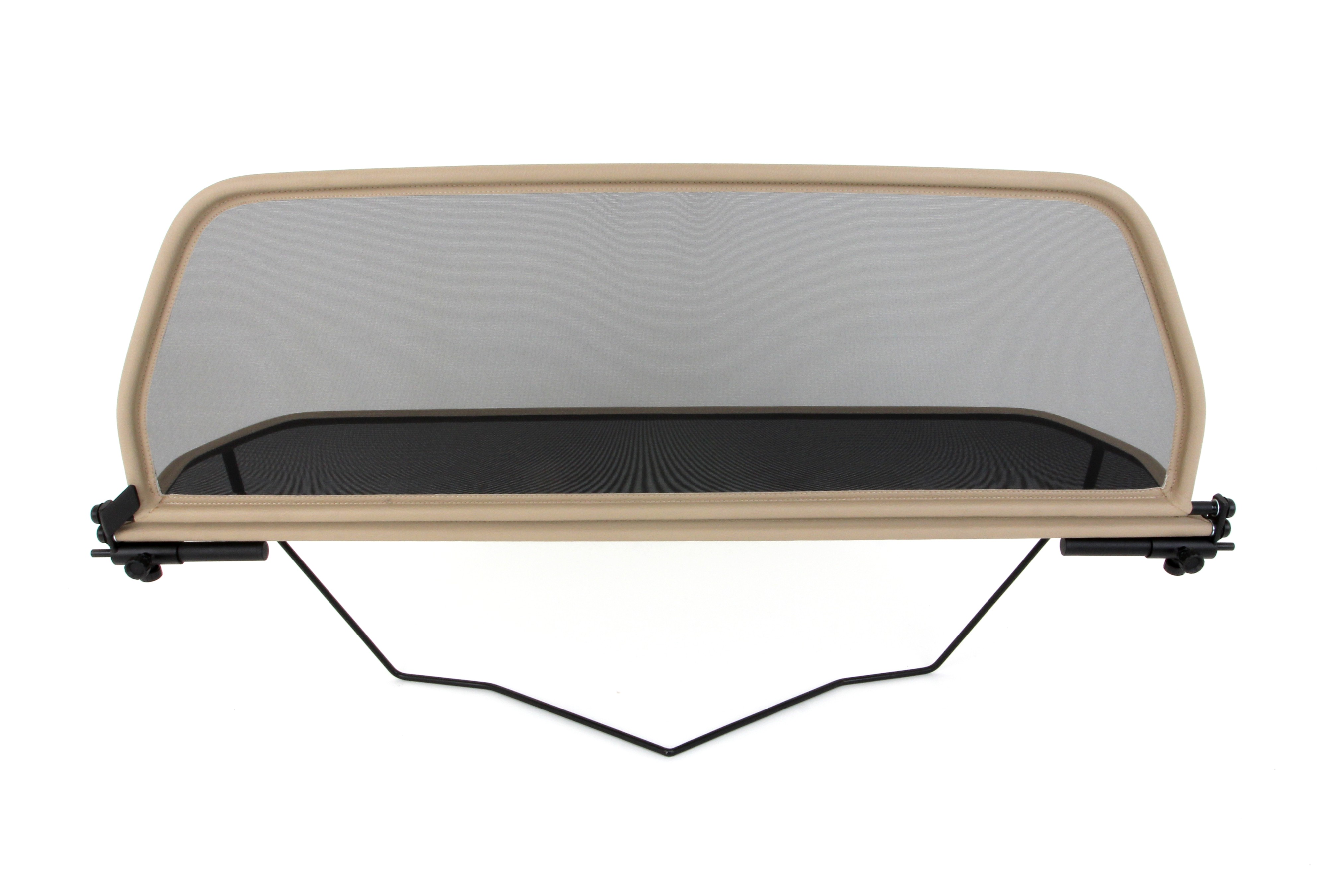 Airax deflector de viento adecuado para Fiat 124 Spider tono beige