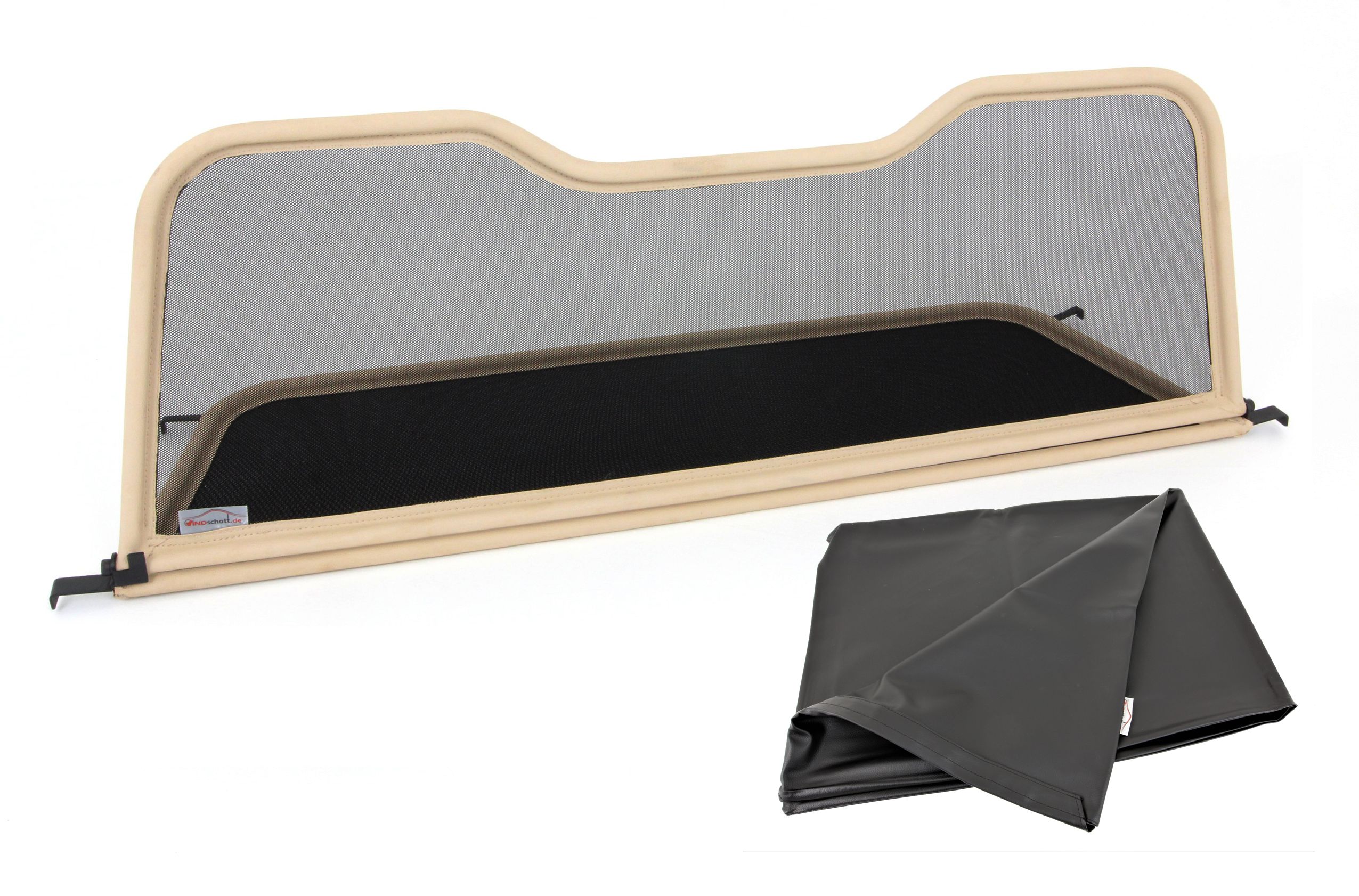 AIRAX Windschott für Triumph Stag in beige incl. Tasche
