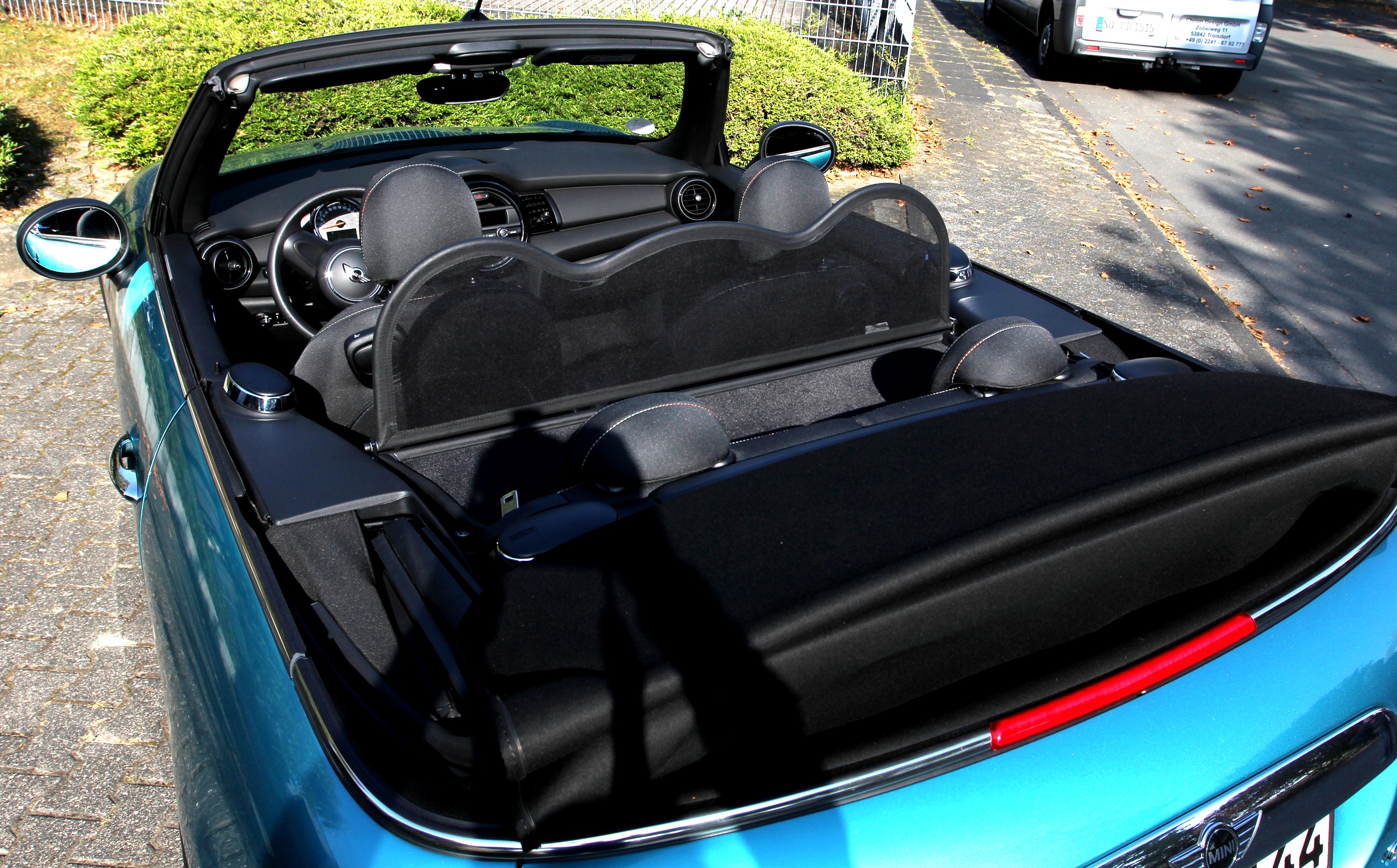 AIRAX Windschott für BMW Mini Cooper Cabrio F57 Convertible mit Tasche