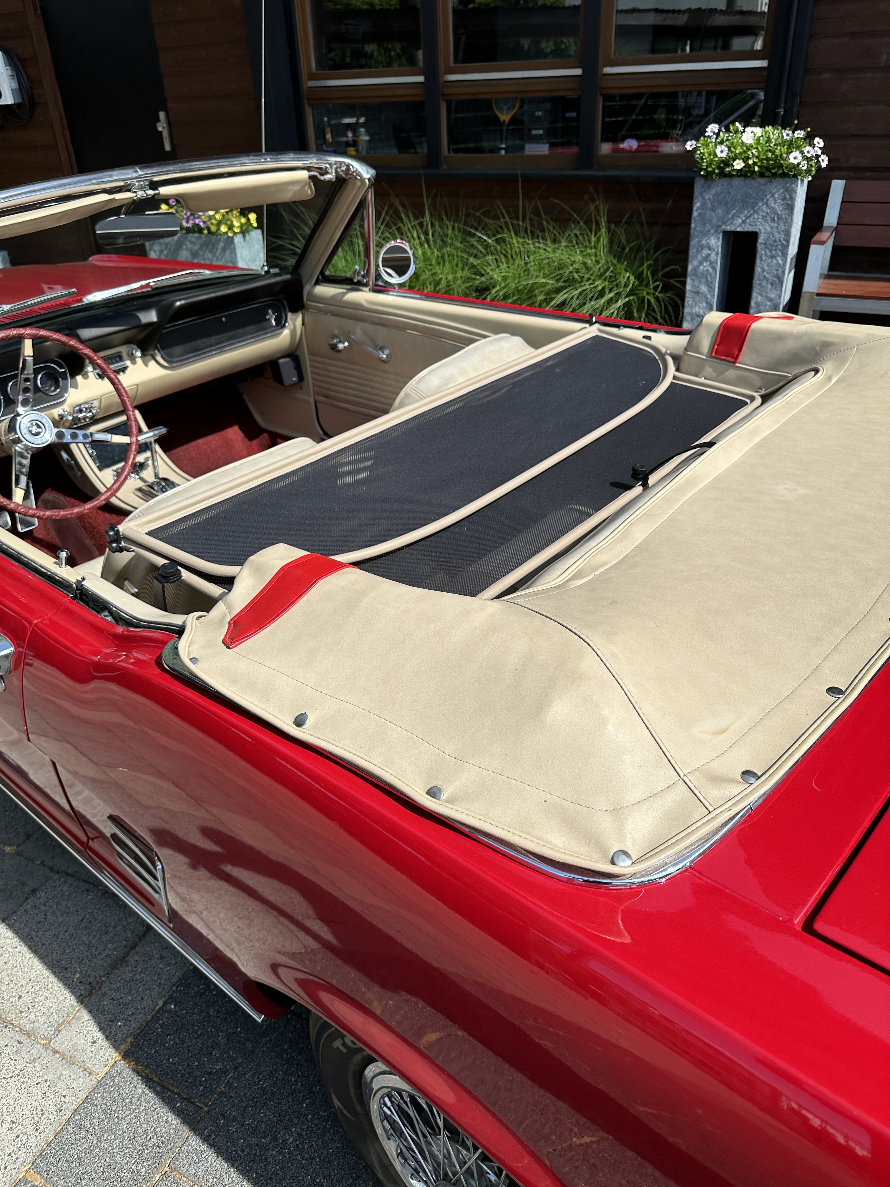 Windscherm geschikt voor Ford Mustang 1,2,3 Convertible Cabrio  