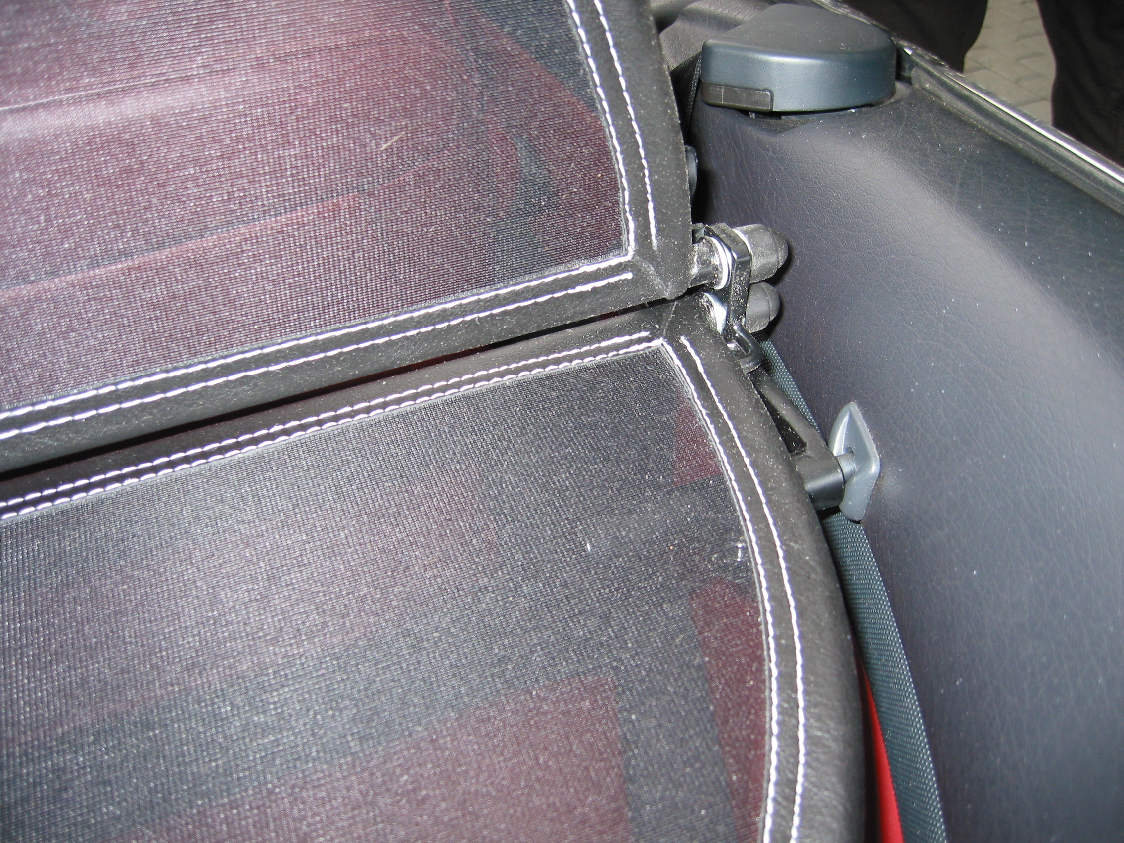 Deflector de viento adecuado para Audi 80 Typ B4 8G7 Cabrio tono beige