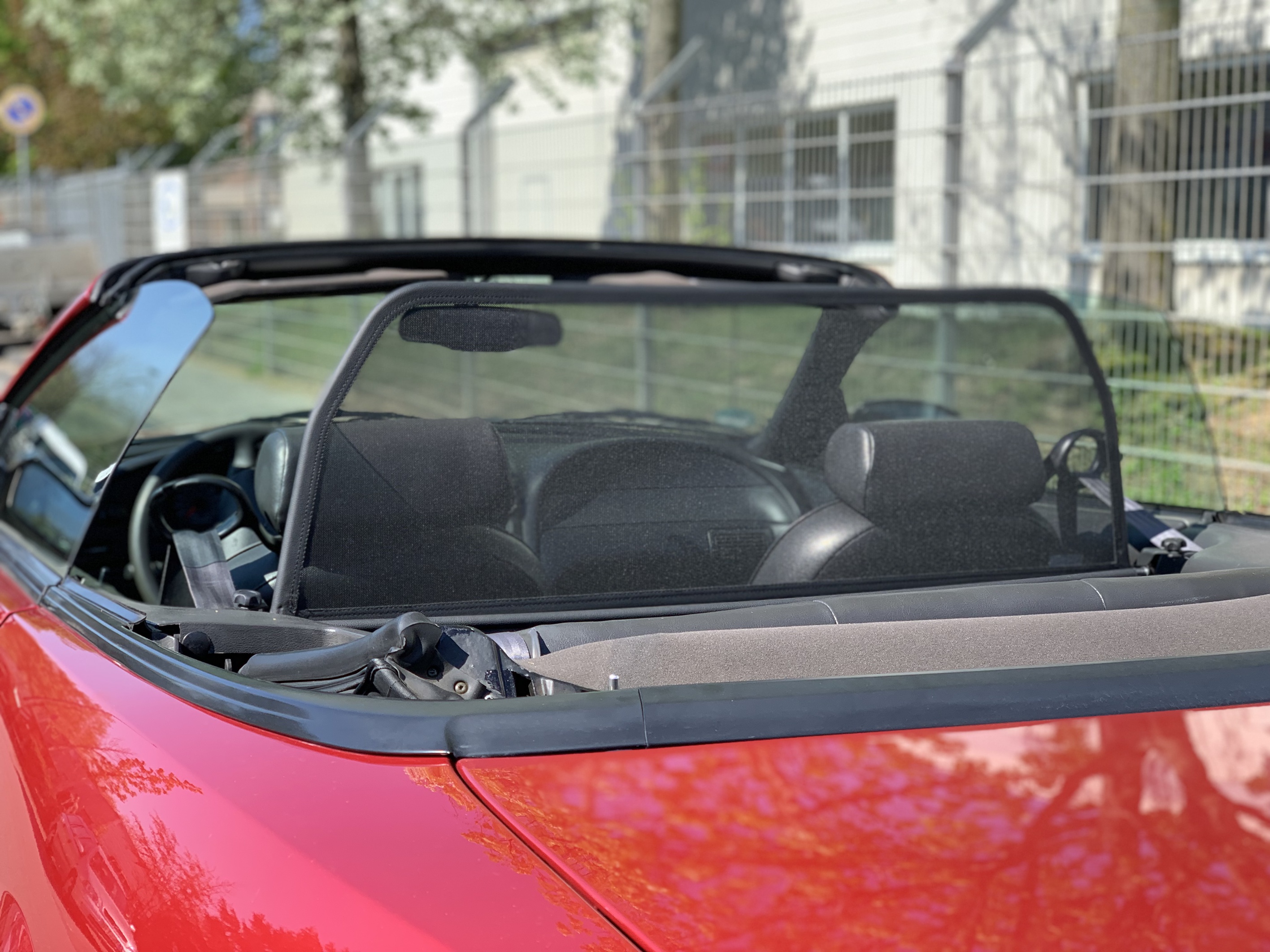 Airax deflettore del vento adatto per Ford Mustang IV Cabrio  