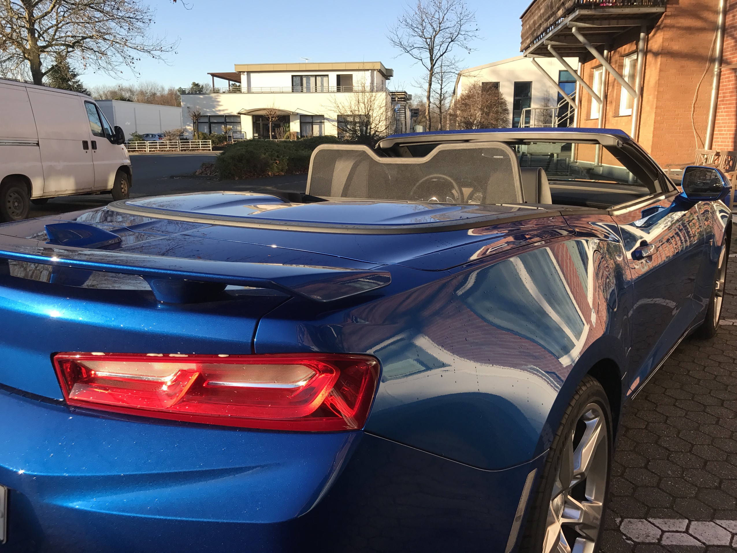 Airax Vindavvisare lämplig för Holden GM Chevrolet Camaro Gen.6 Cabrio  