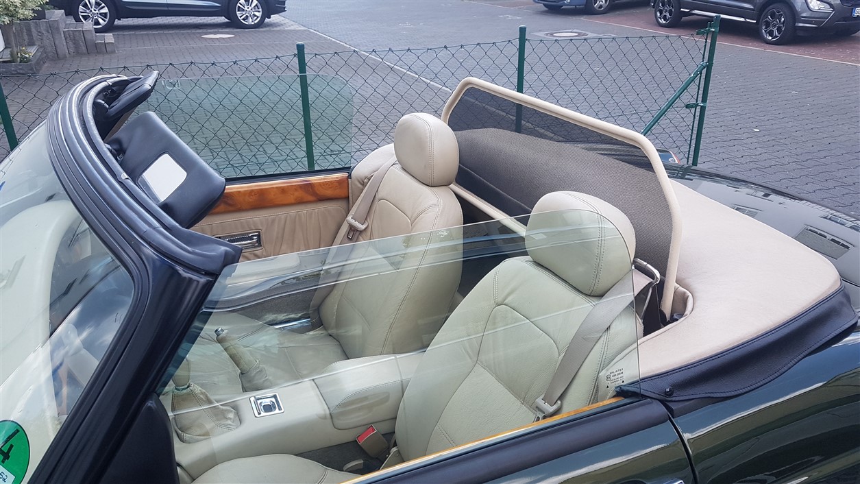 AIRAX Windschott für Rover MG RV8 Roadster in beige.