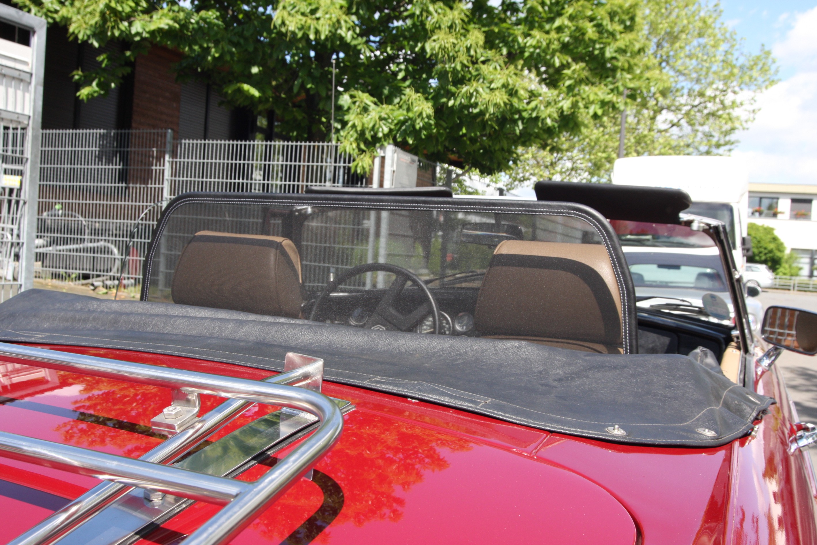 Airax wind deflector suitable for British Motor Corporation BMC MGB Roadster 