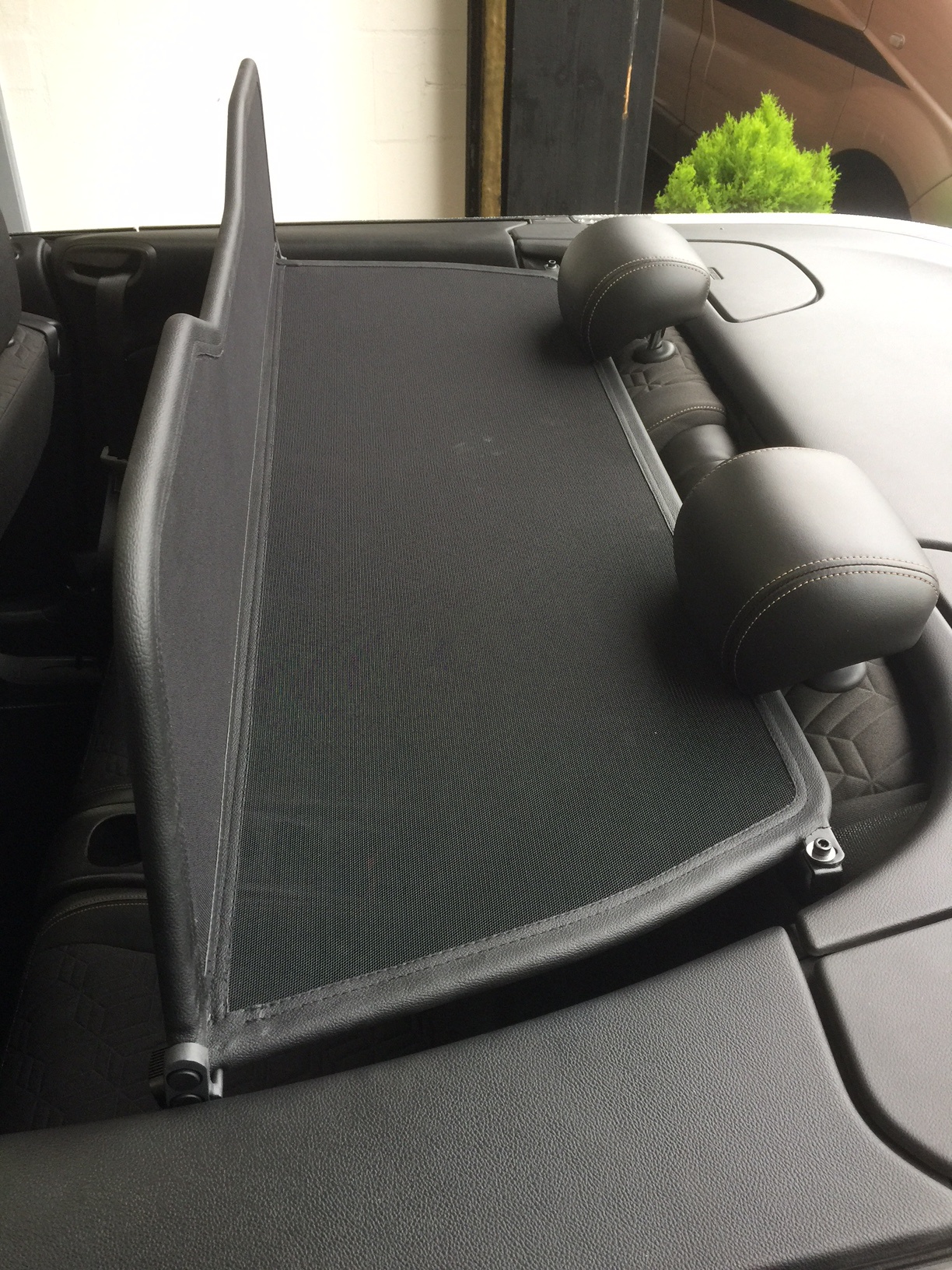 Airax deflector de viento decuado para Cascada W13 plegable y plegable por la mitad, con bolsillo