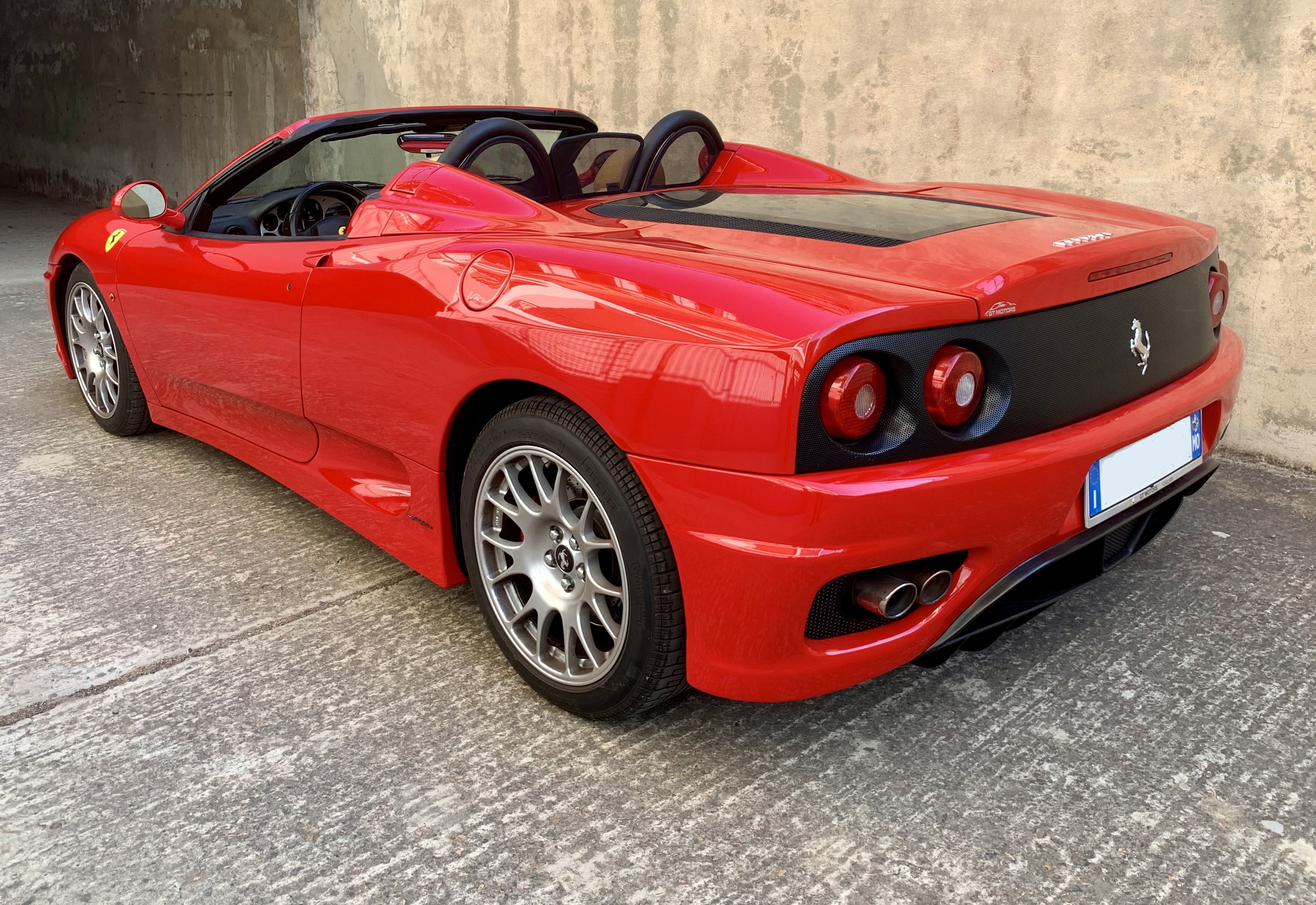 Airax wind deflector suitable for Ferrari 360 & F430 Spider 