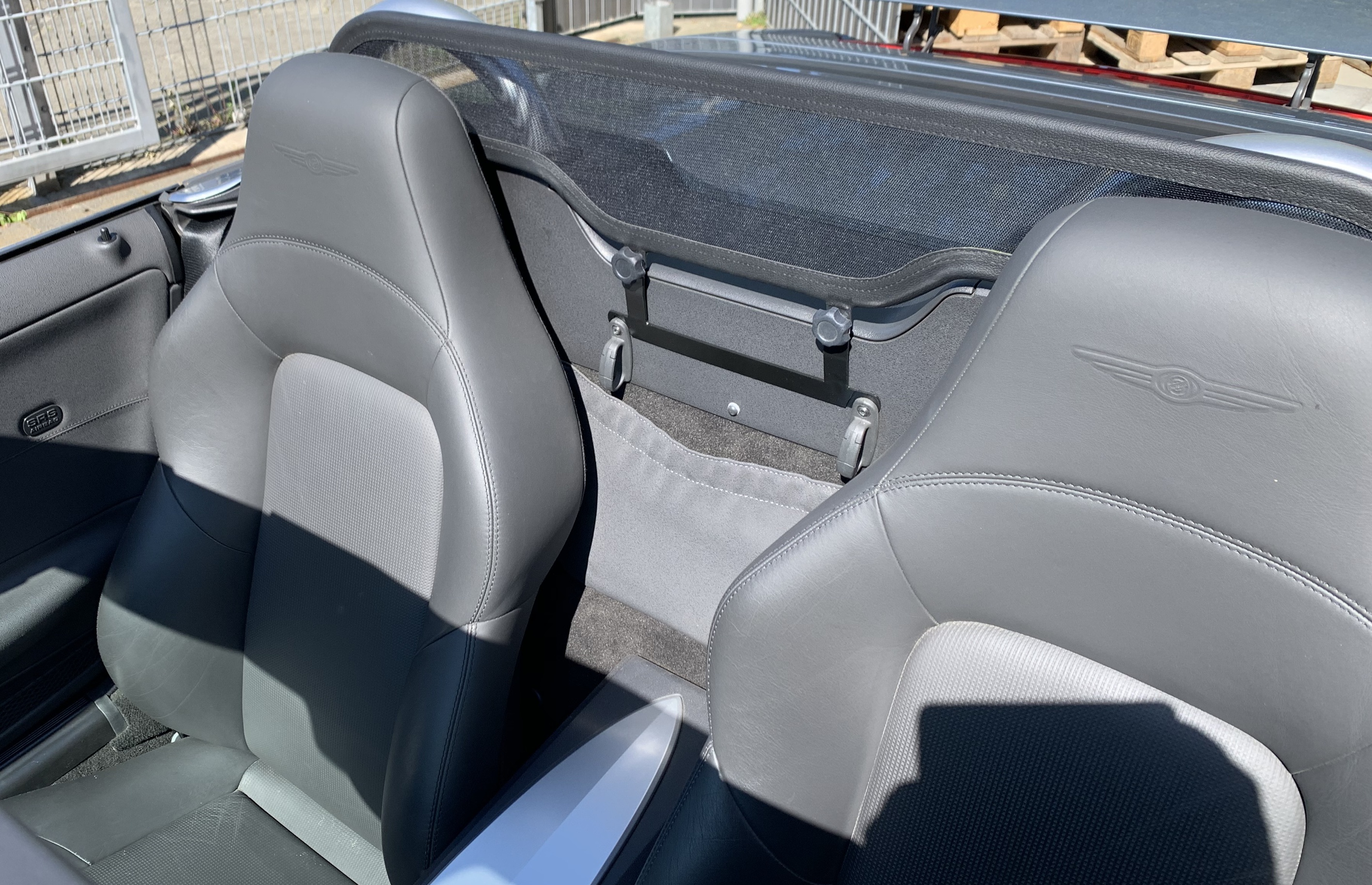 Airax deflector de viento adecuado para Chrysler Crossfire Roadster 