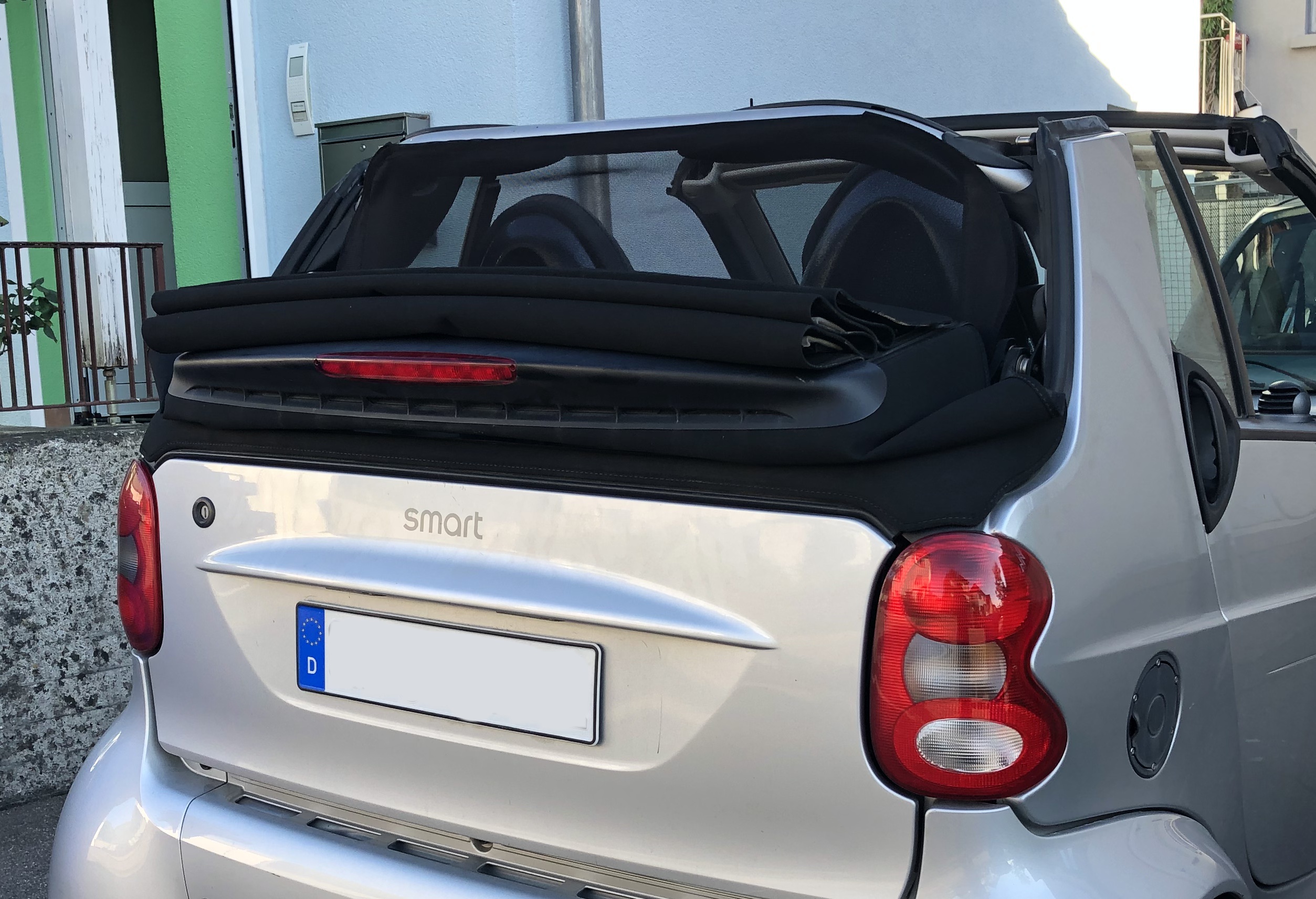 Airax deflector de viento adecuado para Smart Fortwo 450 Cabrio  