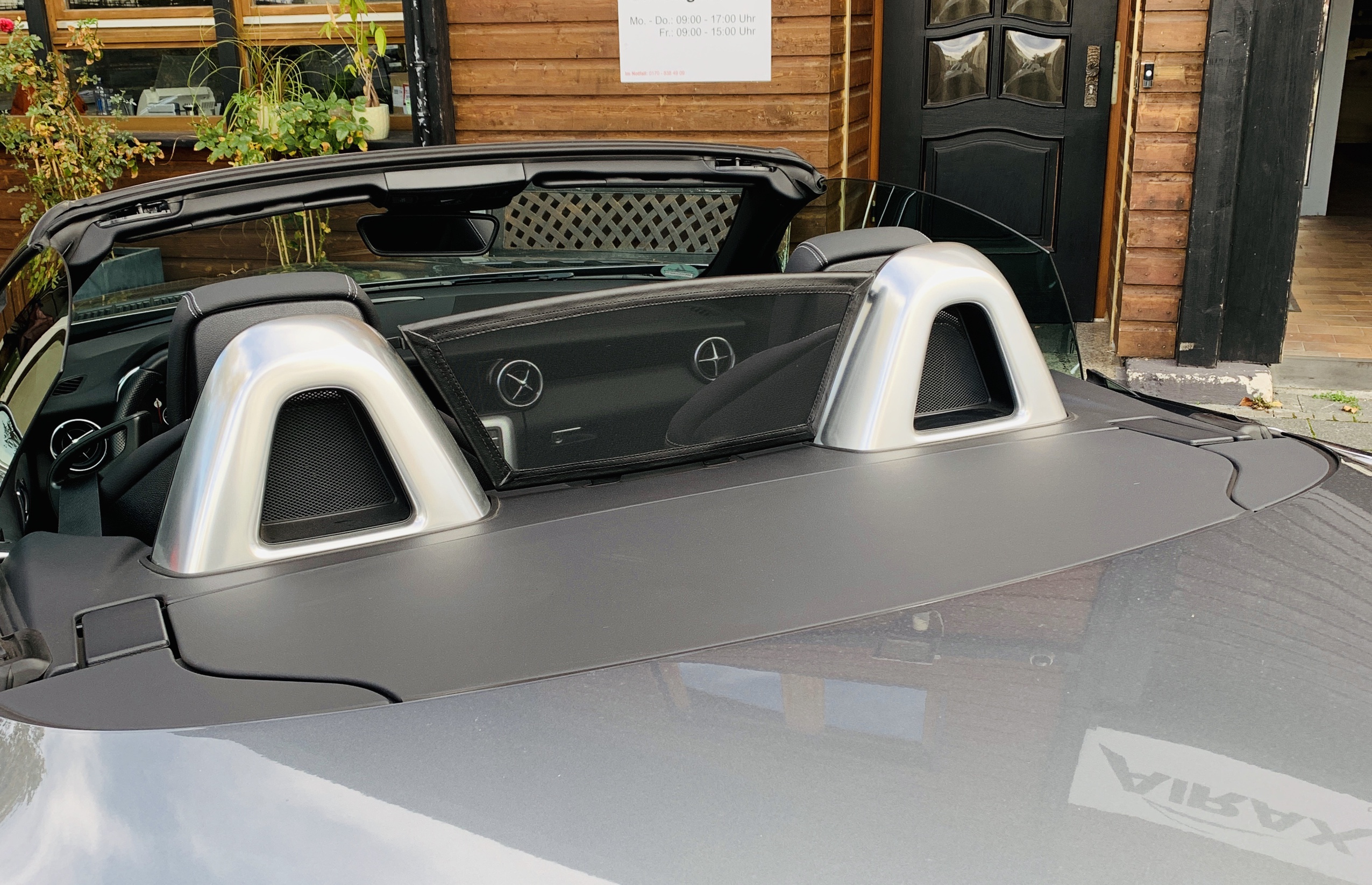 Airax deflector de viento adecuado para Mercedes-Benz SLK SLC R172 Cabrio  