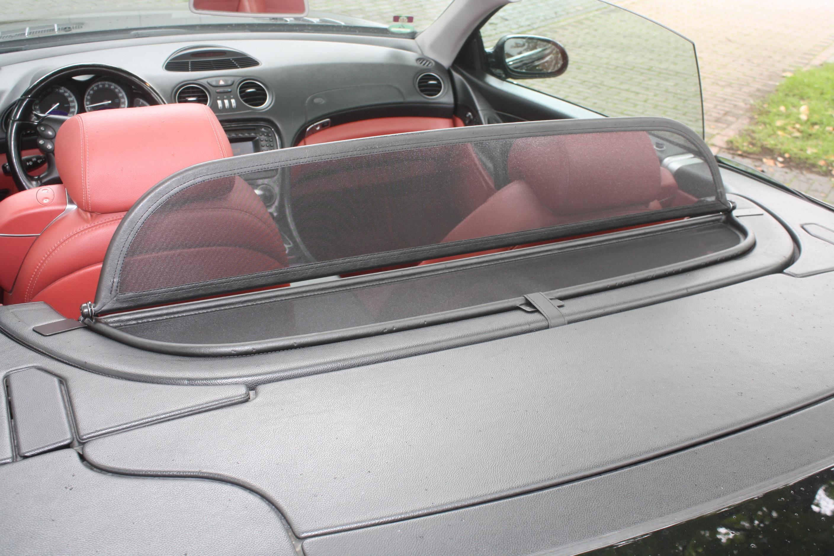 Airax wind deflector suitable for Mercedes SL R230 SL280, 300, 350, 500, 600, 55, AMG 