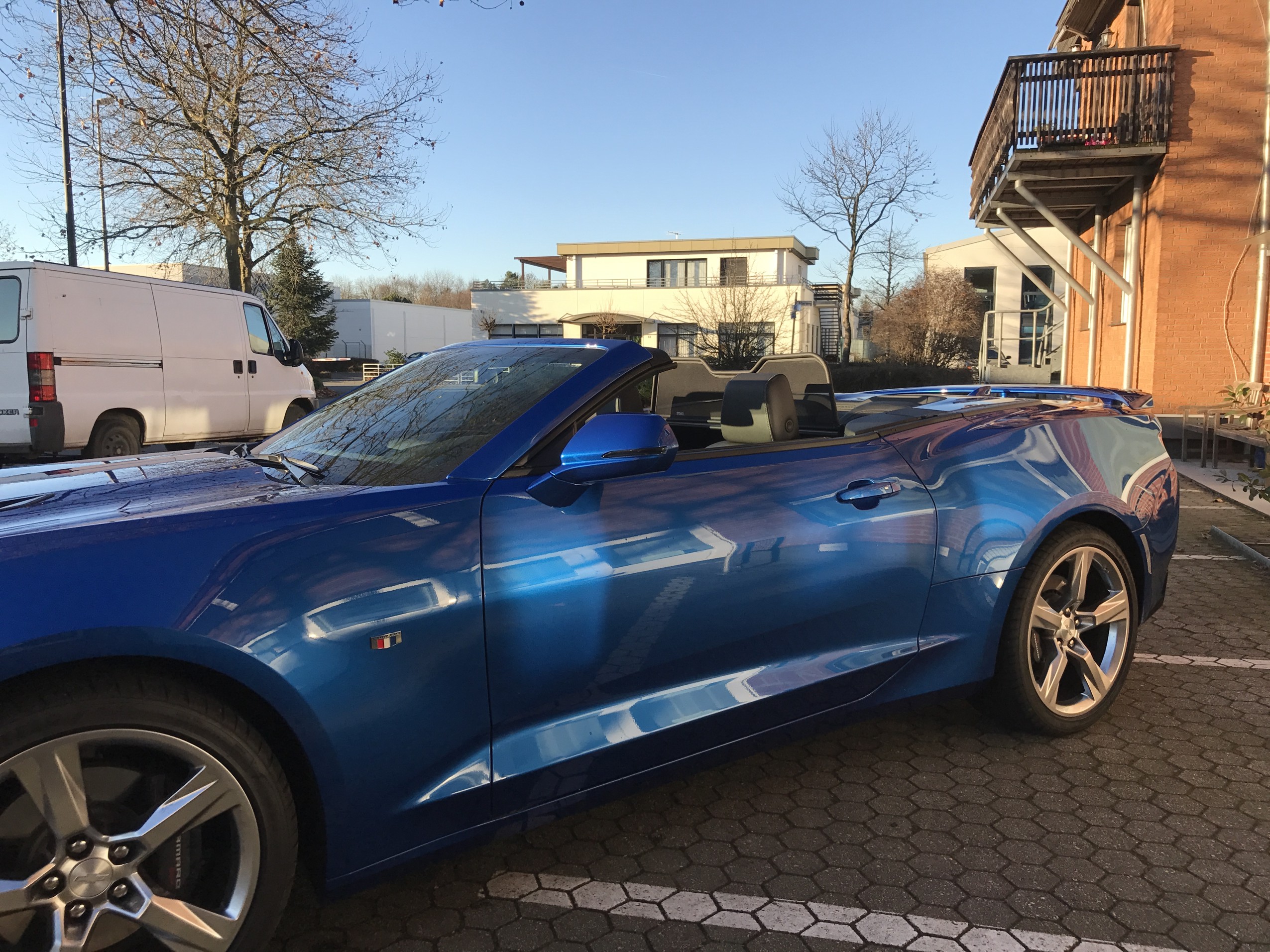 AIRAX Windschott für Holden GM Chevrolet Camaro Convertible 6.Gen. 