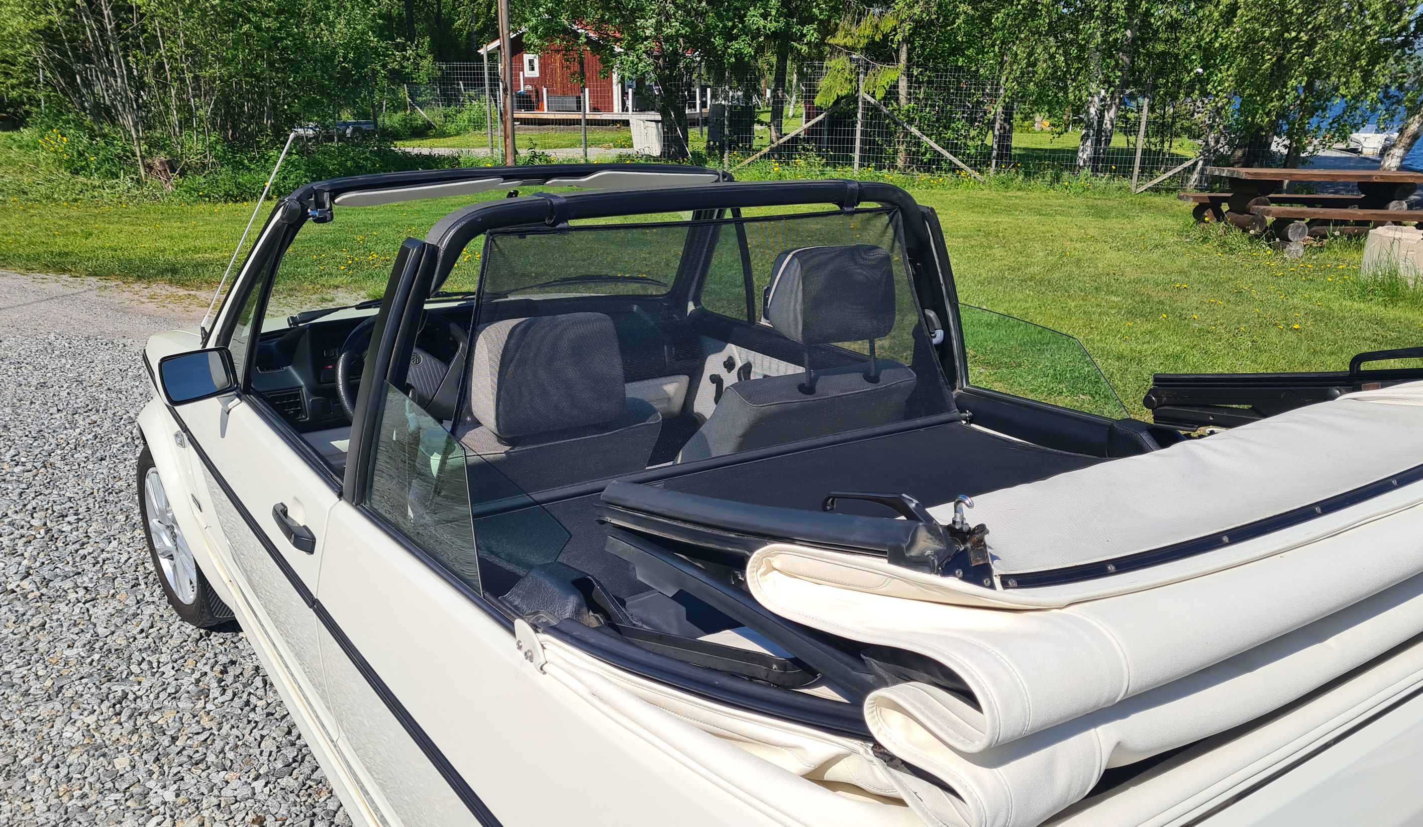 Airax deflettore del vento adatto per VW Golf I Cabrio