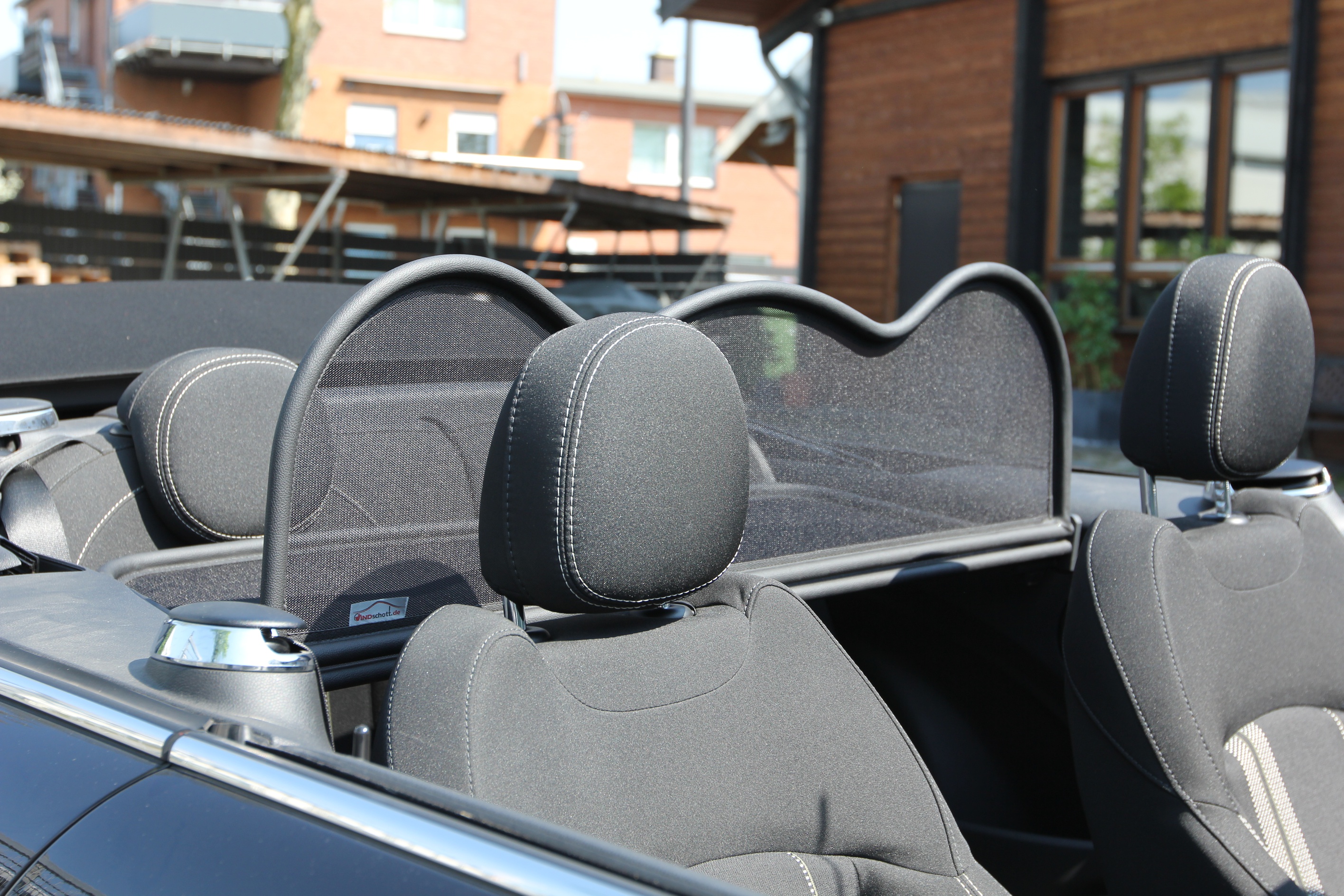 Airax deflettore del vento adatto per BMW Mini One Cooper F57 Cabrio  