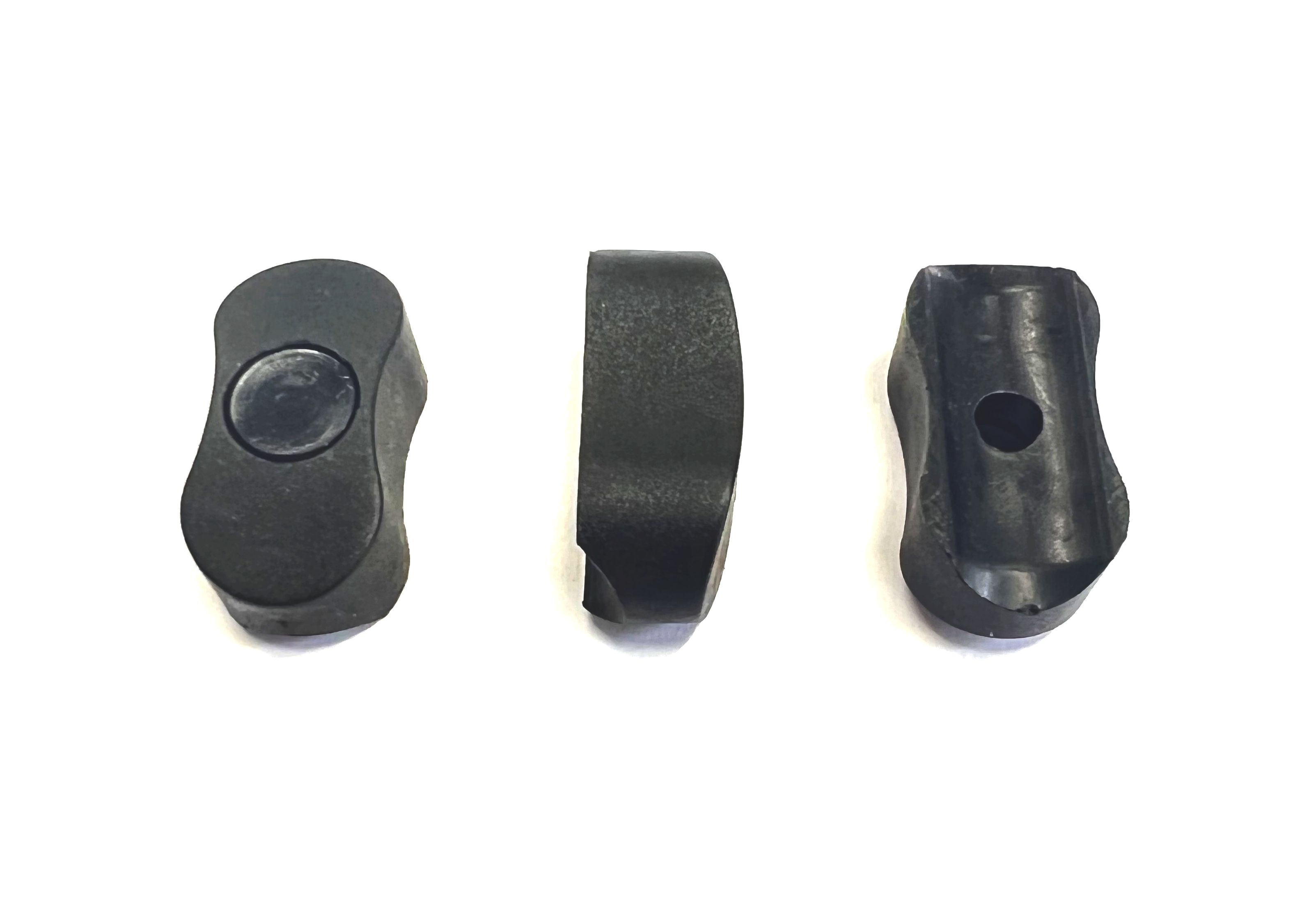 Plastic slider button 2 pieces