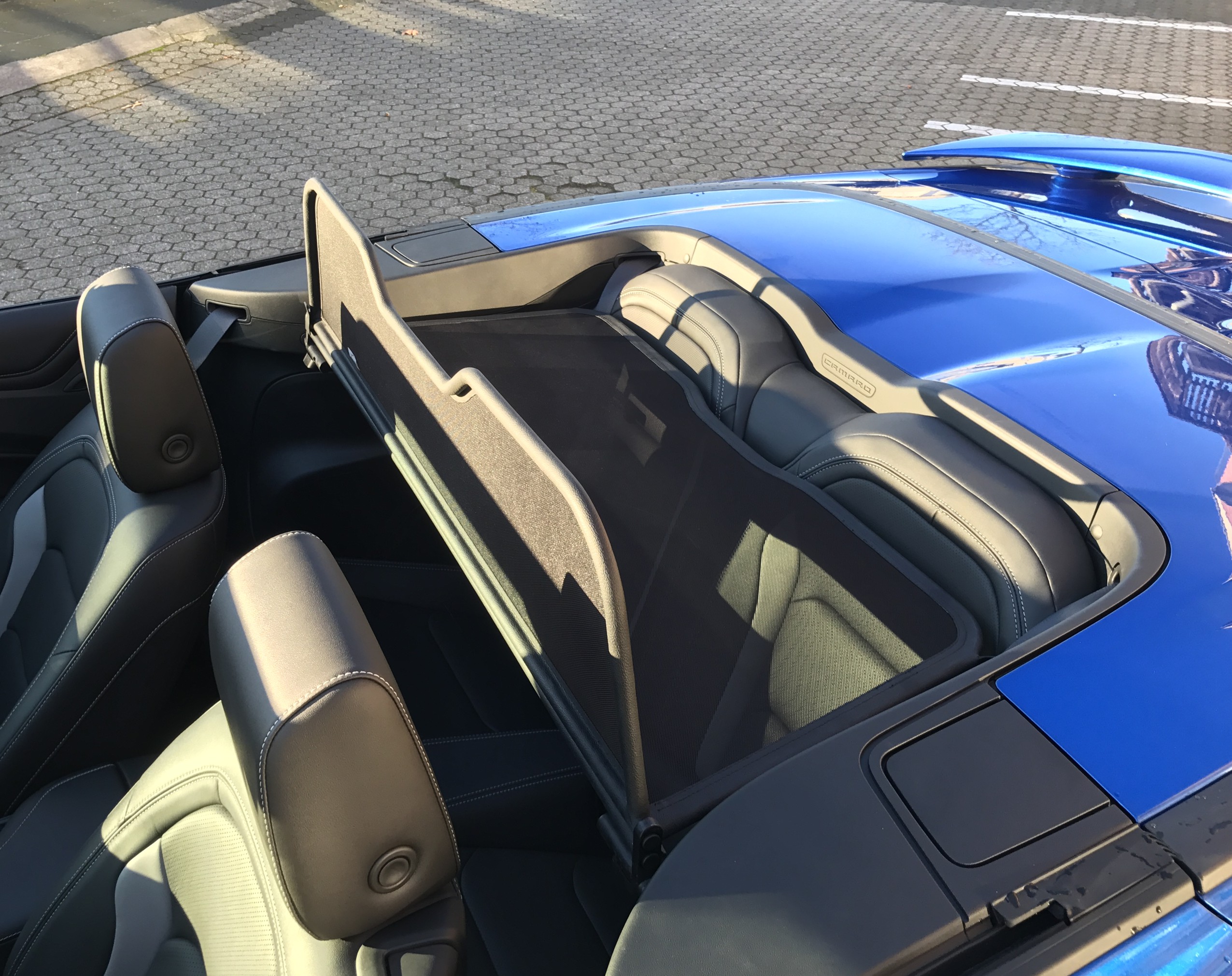 Airax wind deflector suitable for Holden GM Chevrolet Camaro Gen.6 Cabrio  