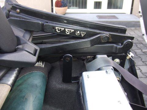 Airax windscherm geschikt voor Rover MG - F & MG - TF 