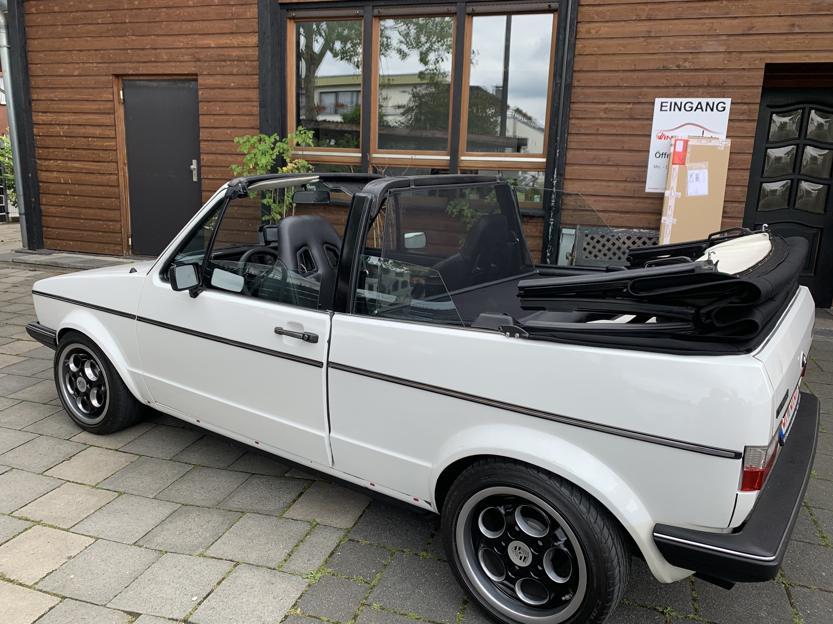 Airax Windschotty nadaje się do VW Golf I Cabrio 